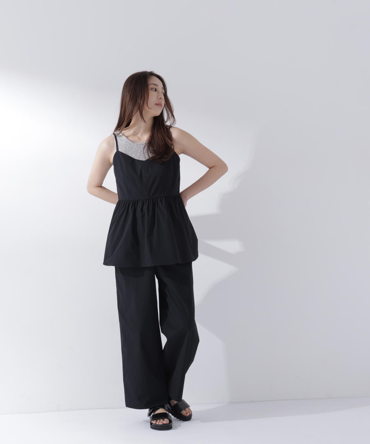 165.5cm 着用サイズ:FR