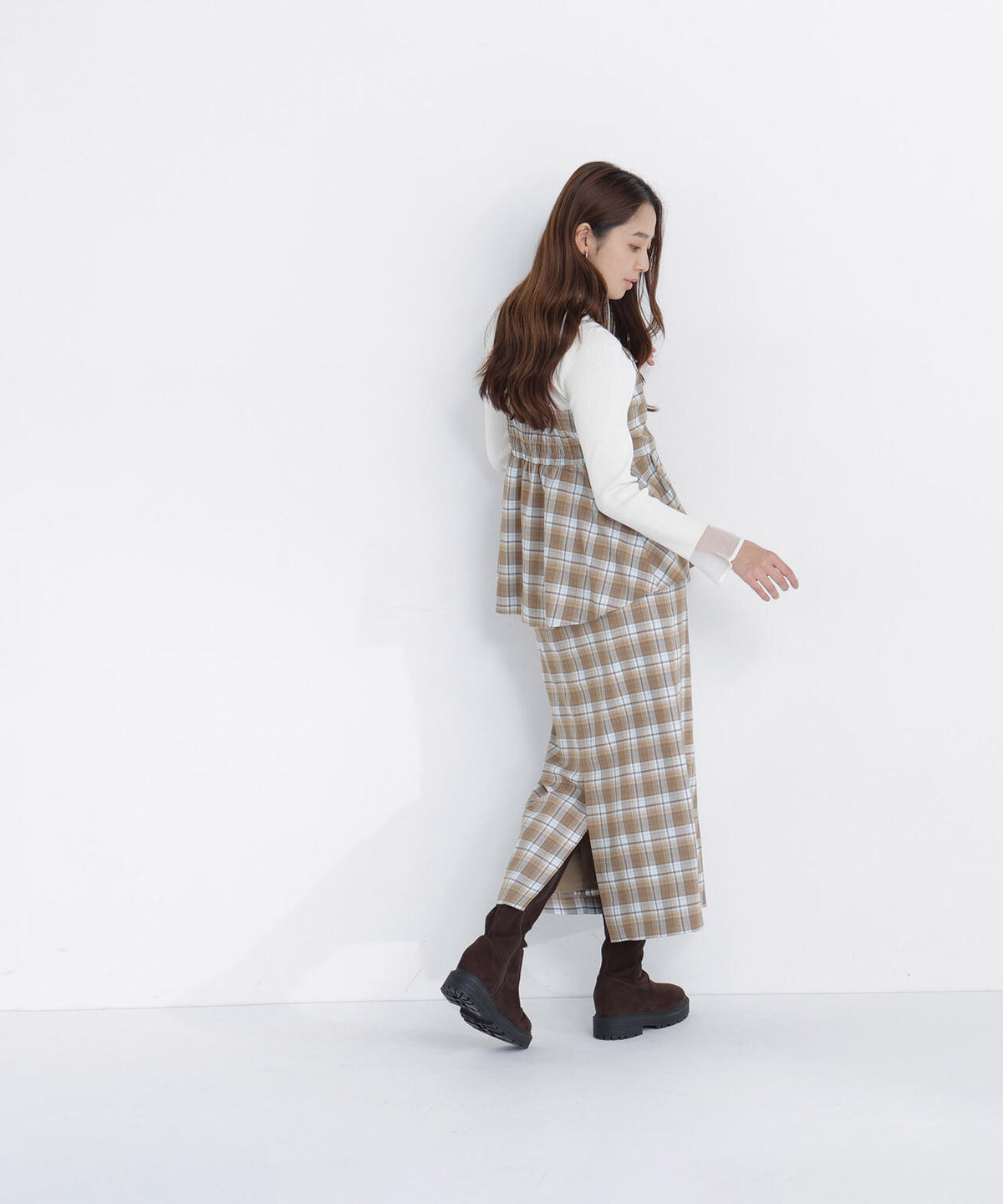 165.5cm 着用サイズ:FR