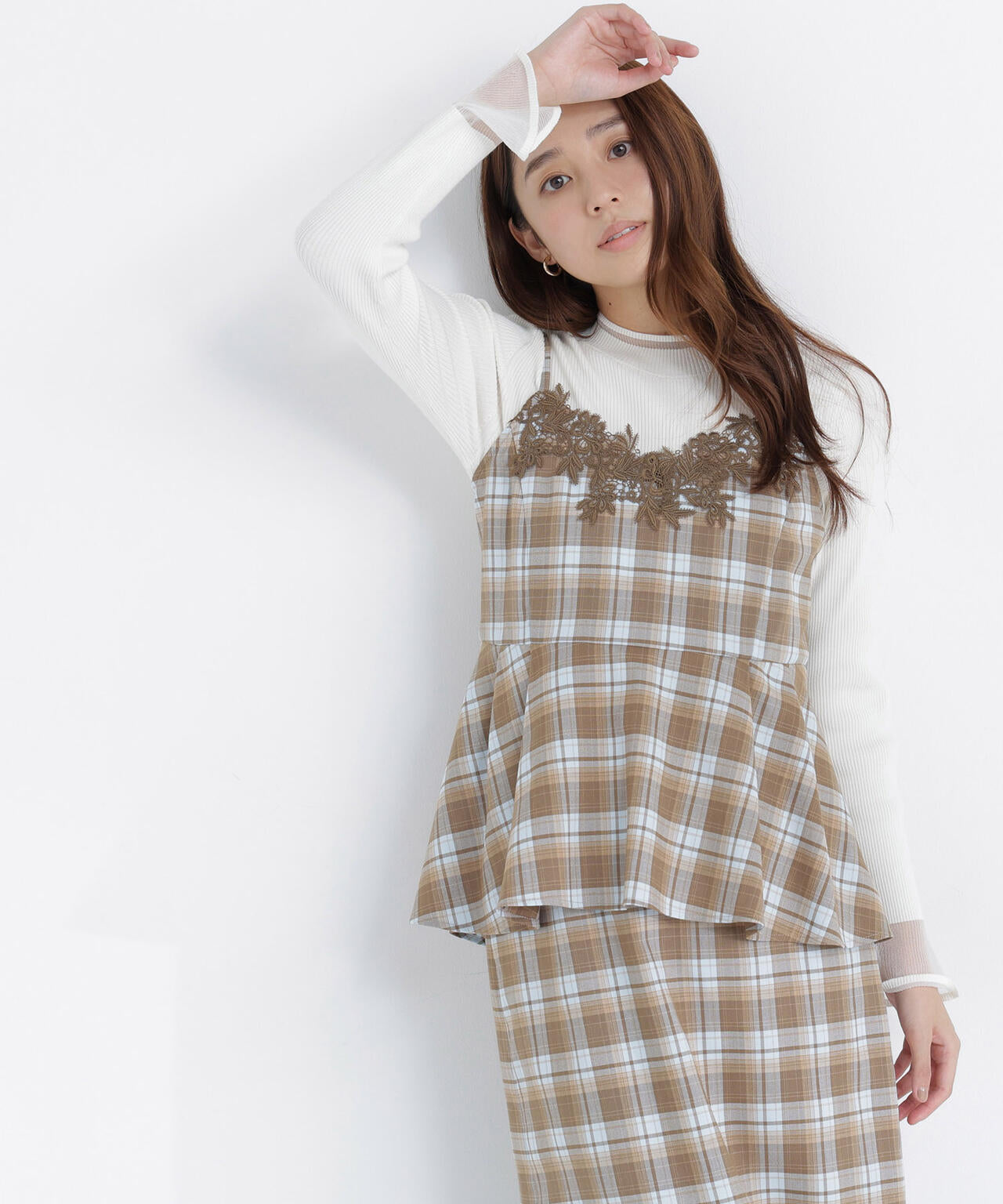 165.5cm 着用サイズ:FR