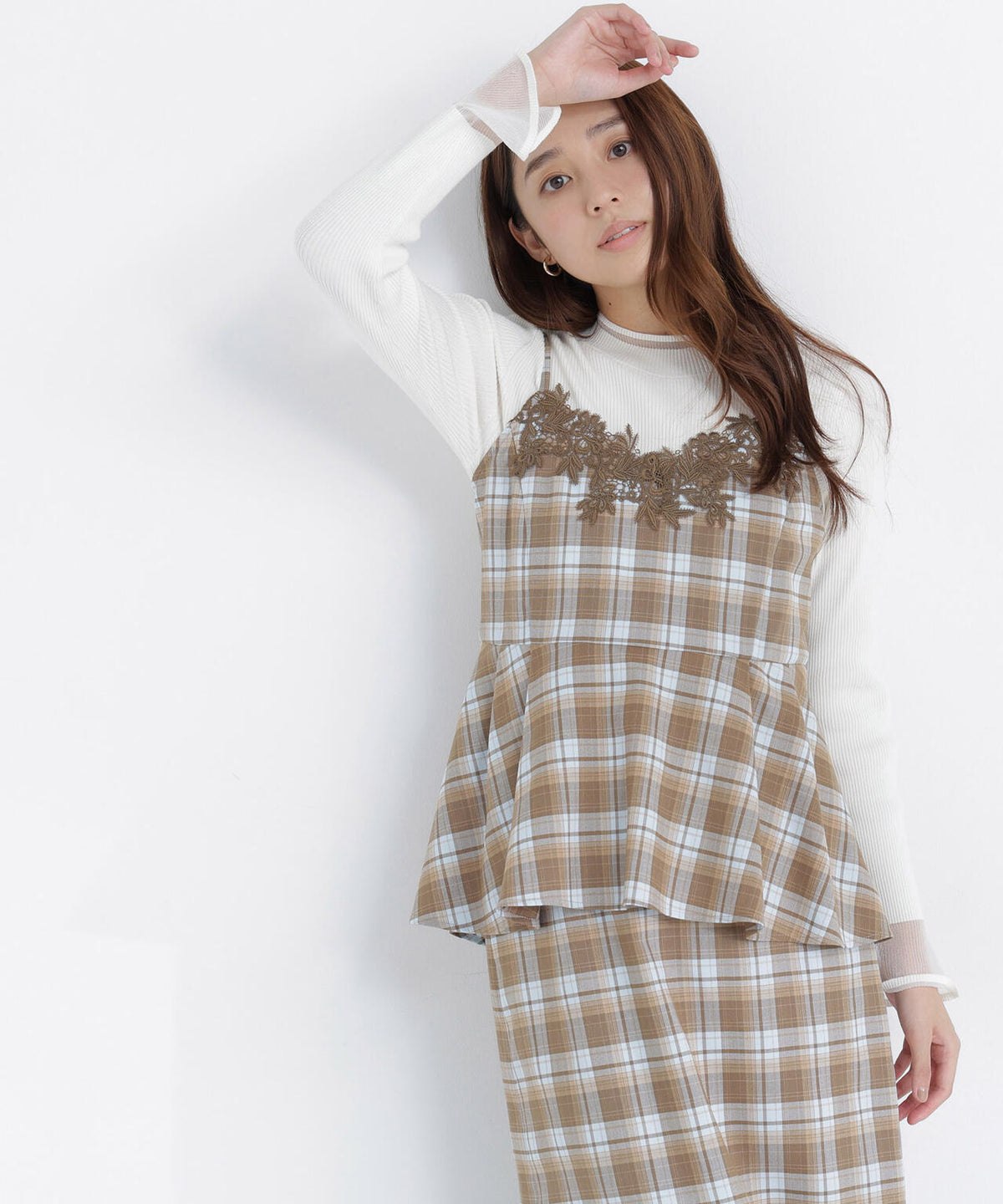 165.5cm 着用サイズ:FR