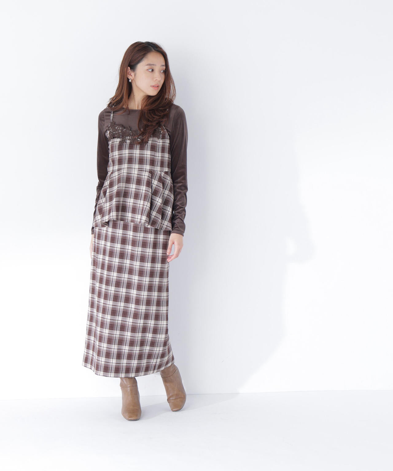 165.5cm 着用サイズ:FR