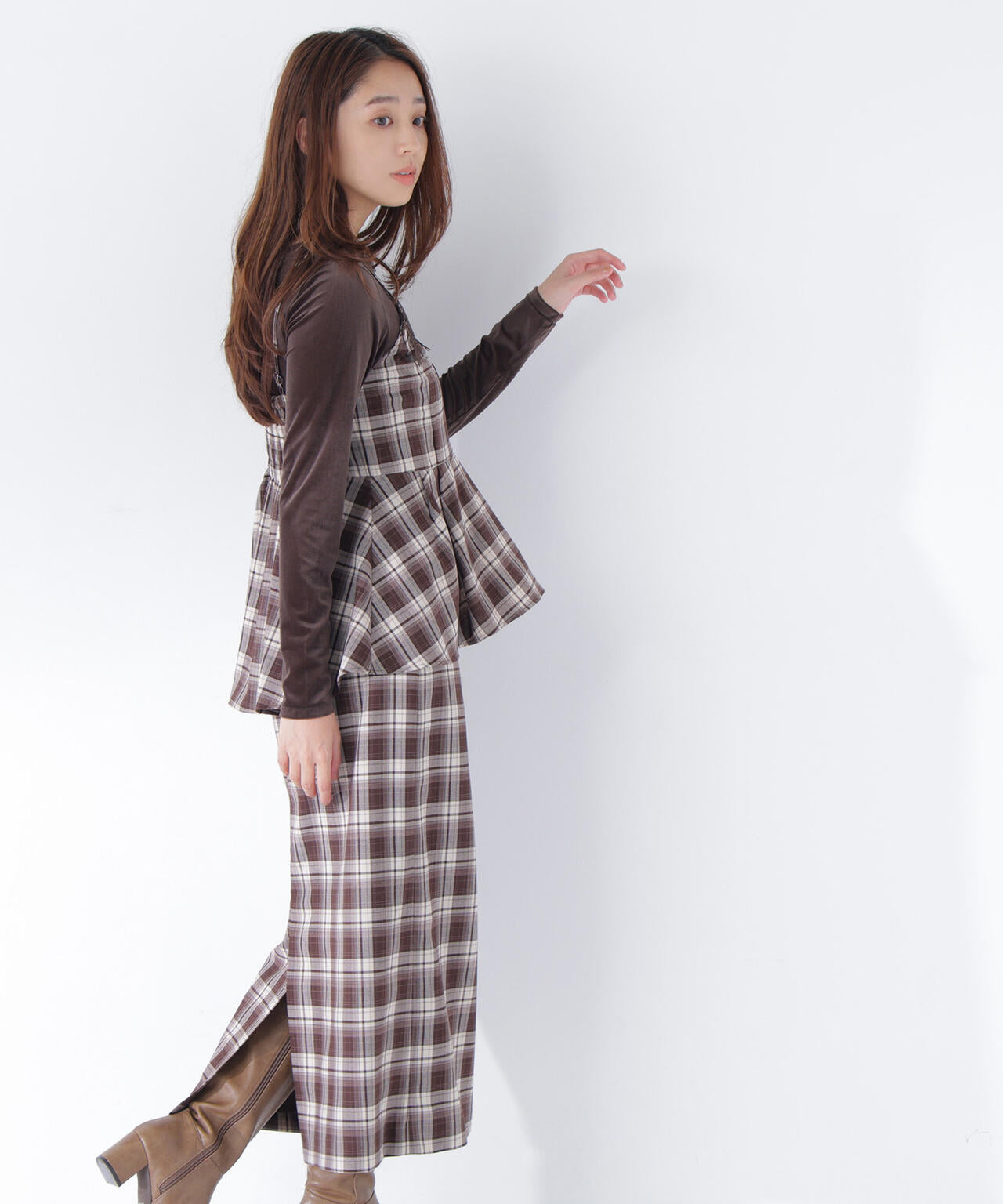 165.5cm 着用サイズ:FR