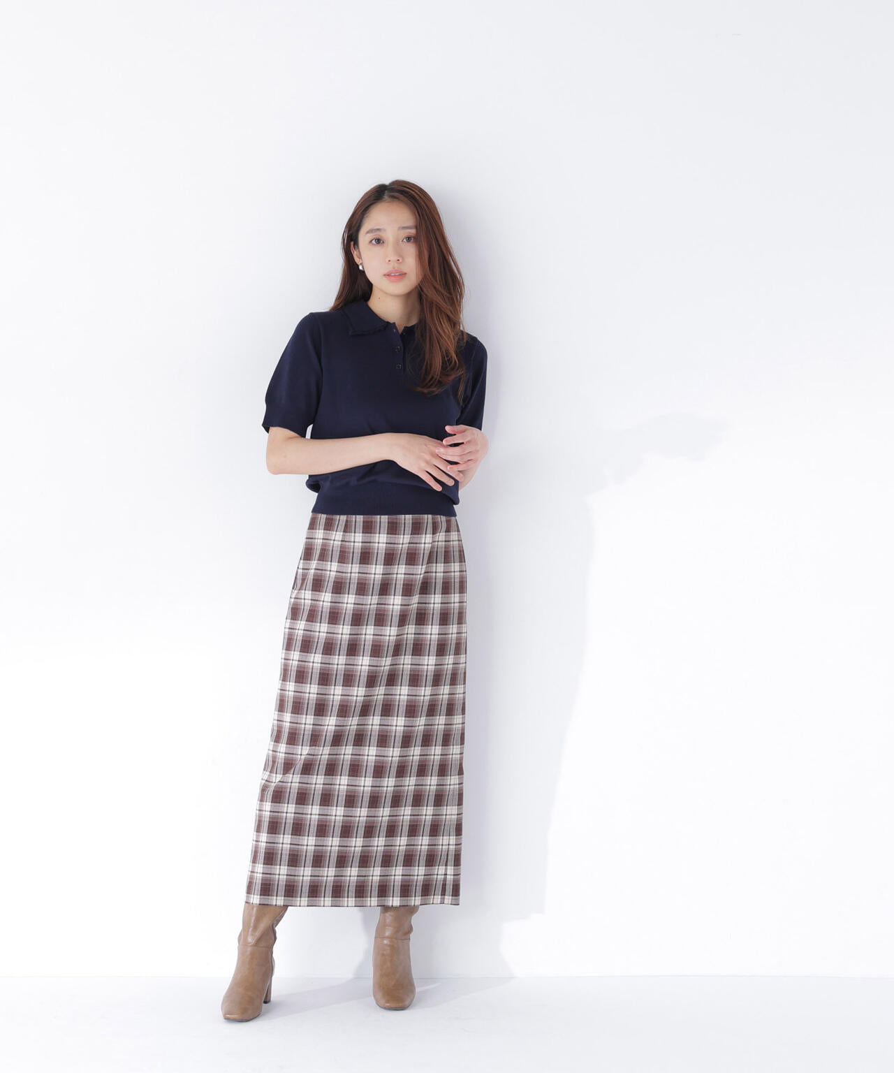 165.5cm 着用サイズ:FR