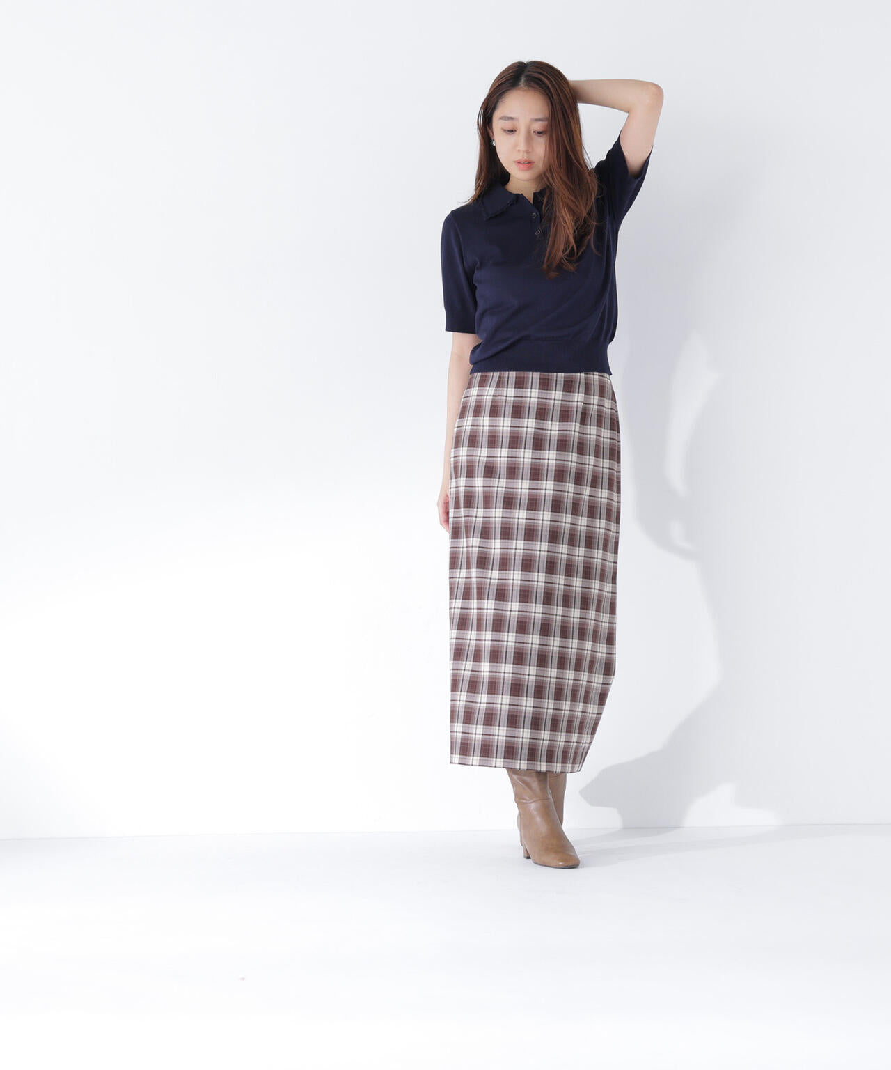 165.5cm 着用サイズ:FR