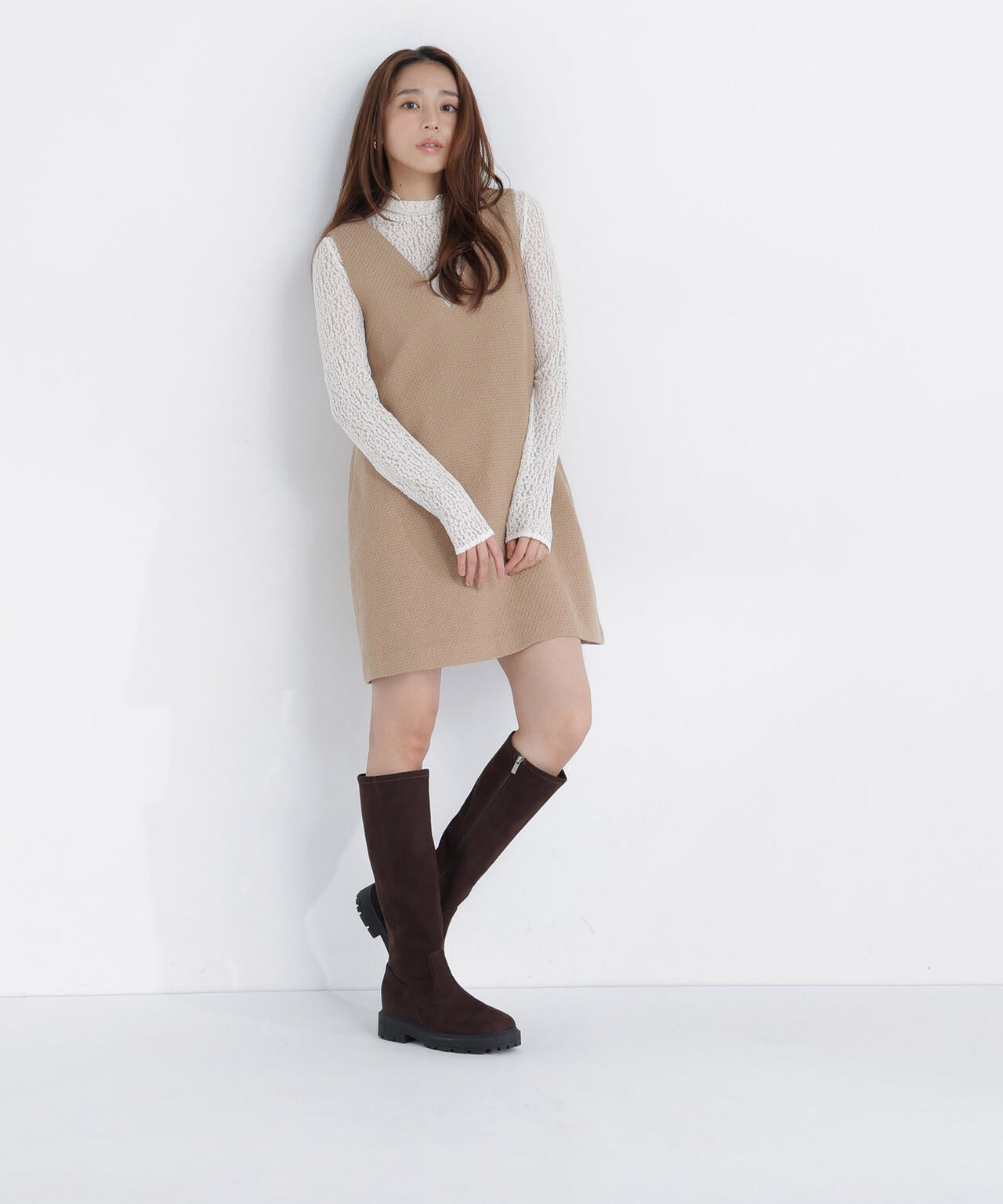 165.5cm 着用サイズ:M