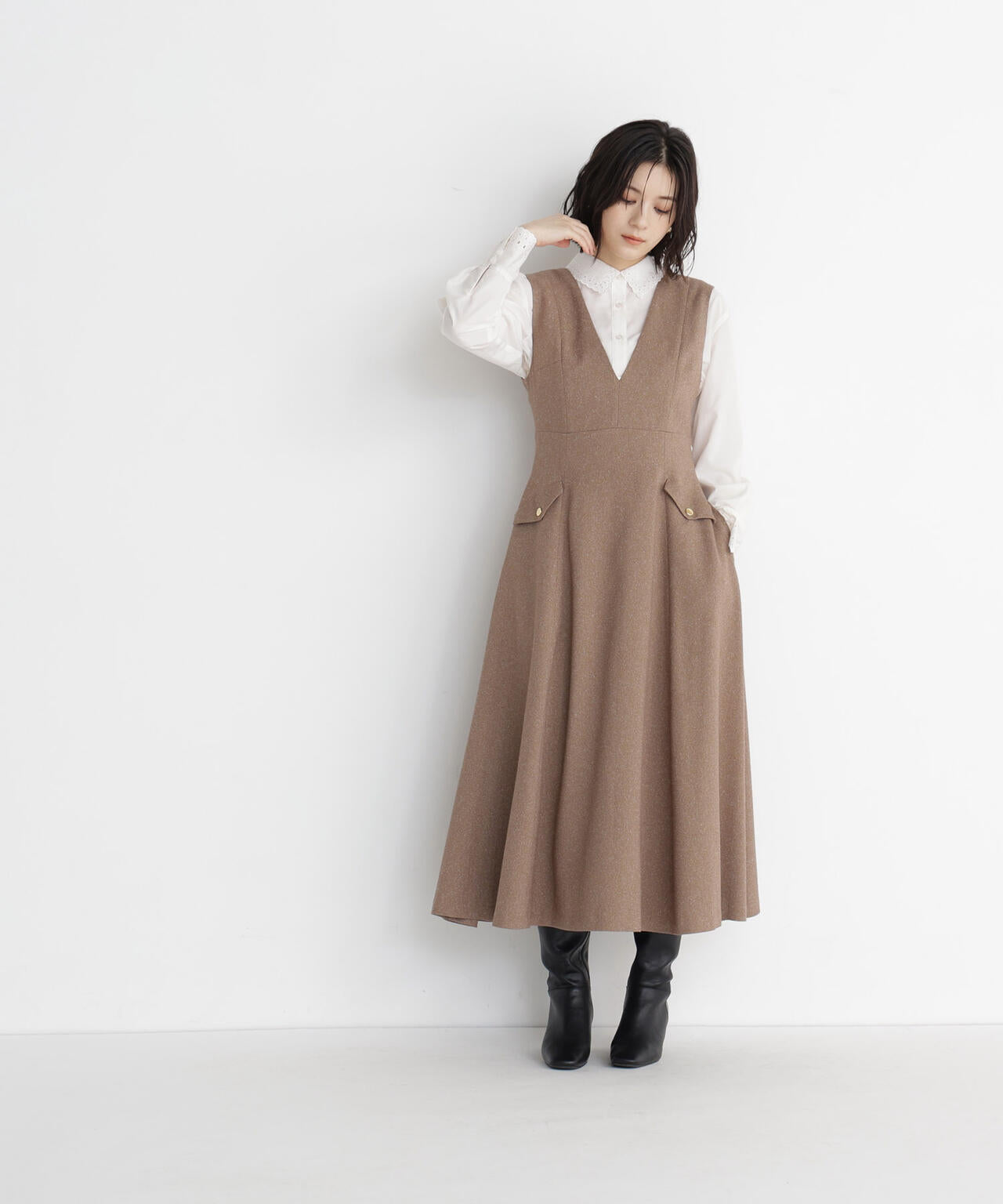 163cm 着用サイズ:M