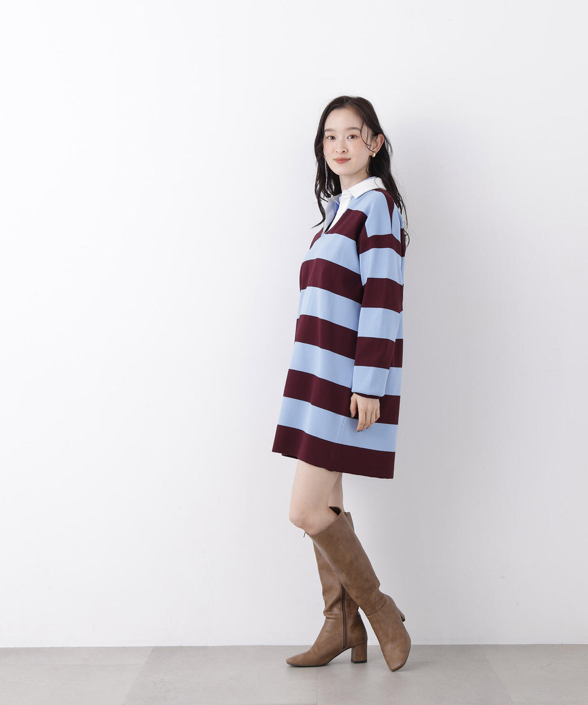 165.5cm 着用サイズ:FR