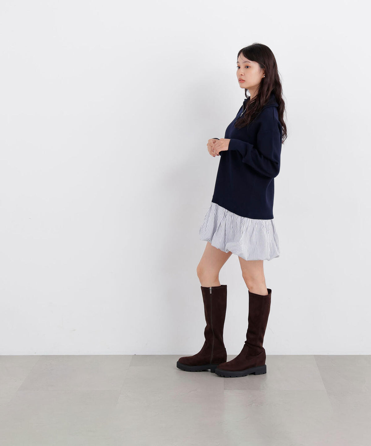 165cm 着用サイズ:FR