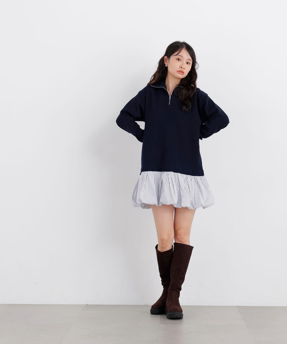 165cm 着用サイズ:FR