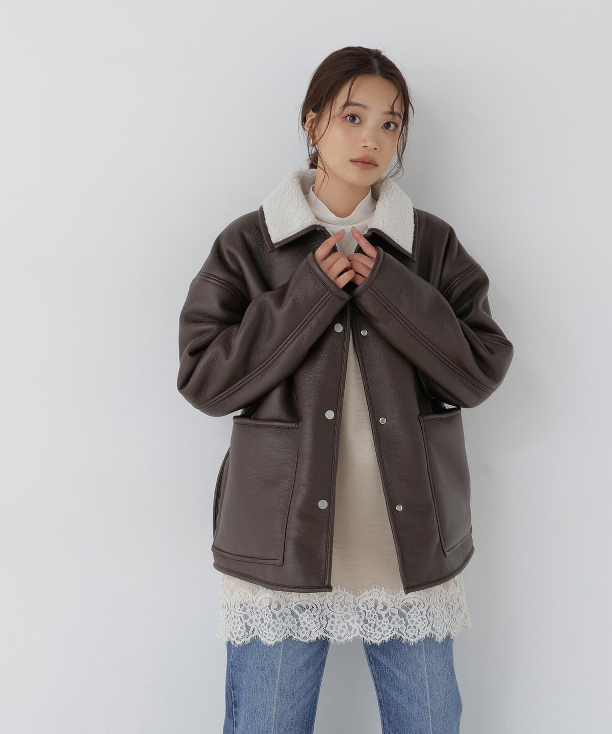 167cm 着用サイズ:FR