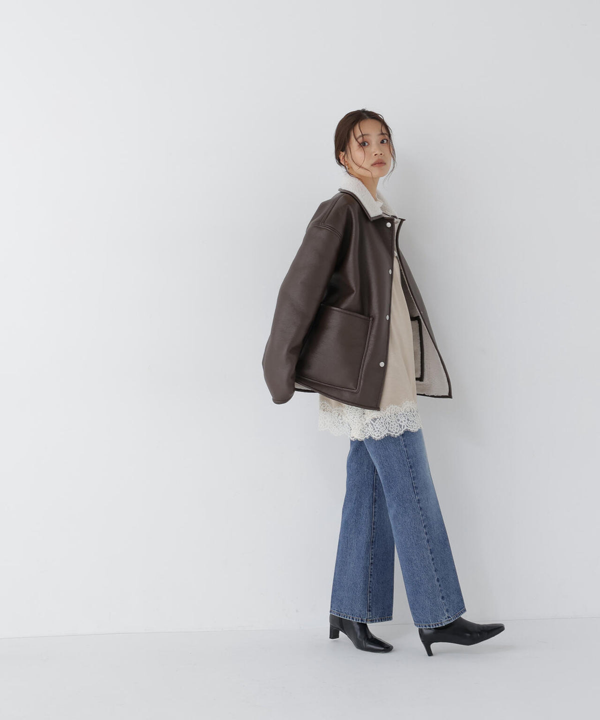 167cm 着用サイズ:FR