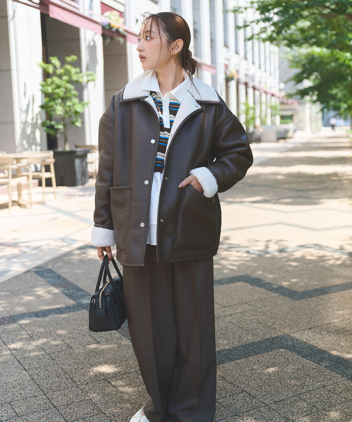 167cm 着用サイズ:FR