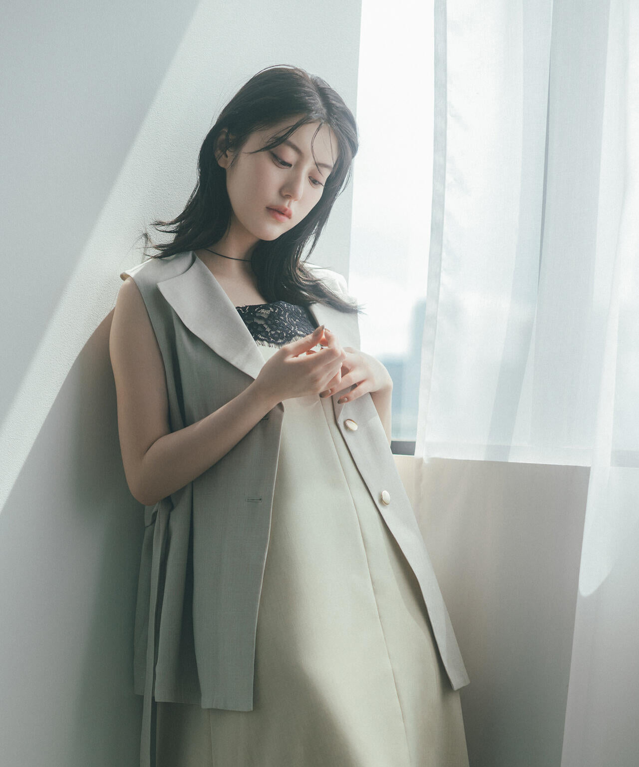 157cm 着用サイズ:FR