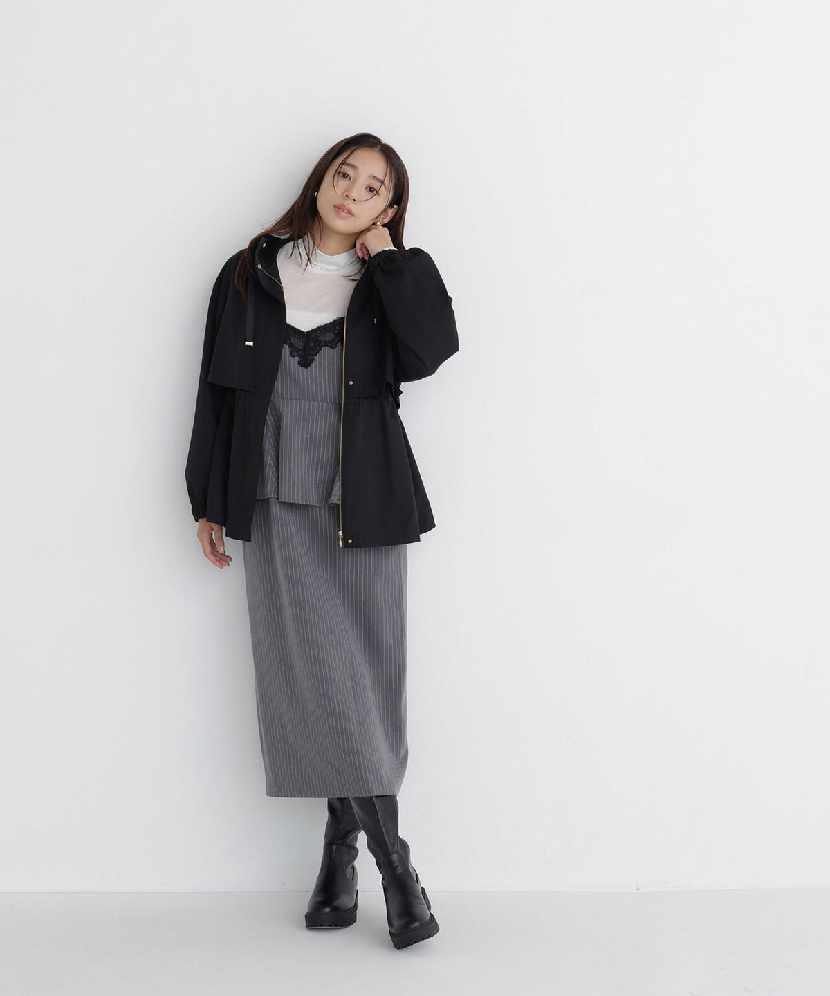 168cm 着用サイズ:M
