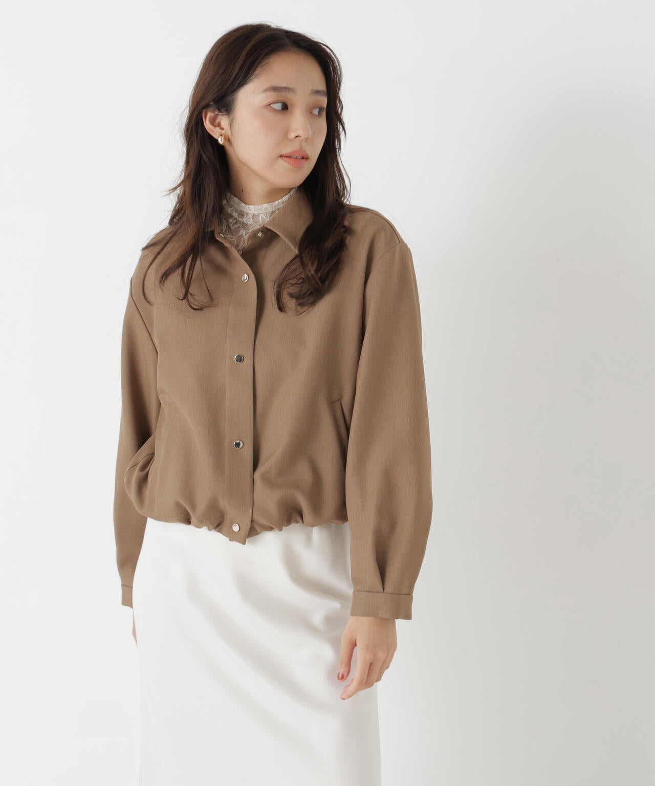 165.5cm 着用サイズ:FR