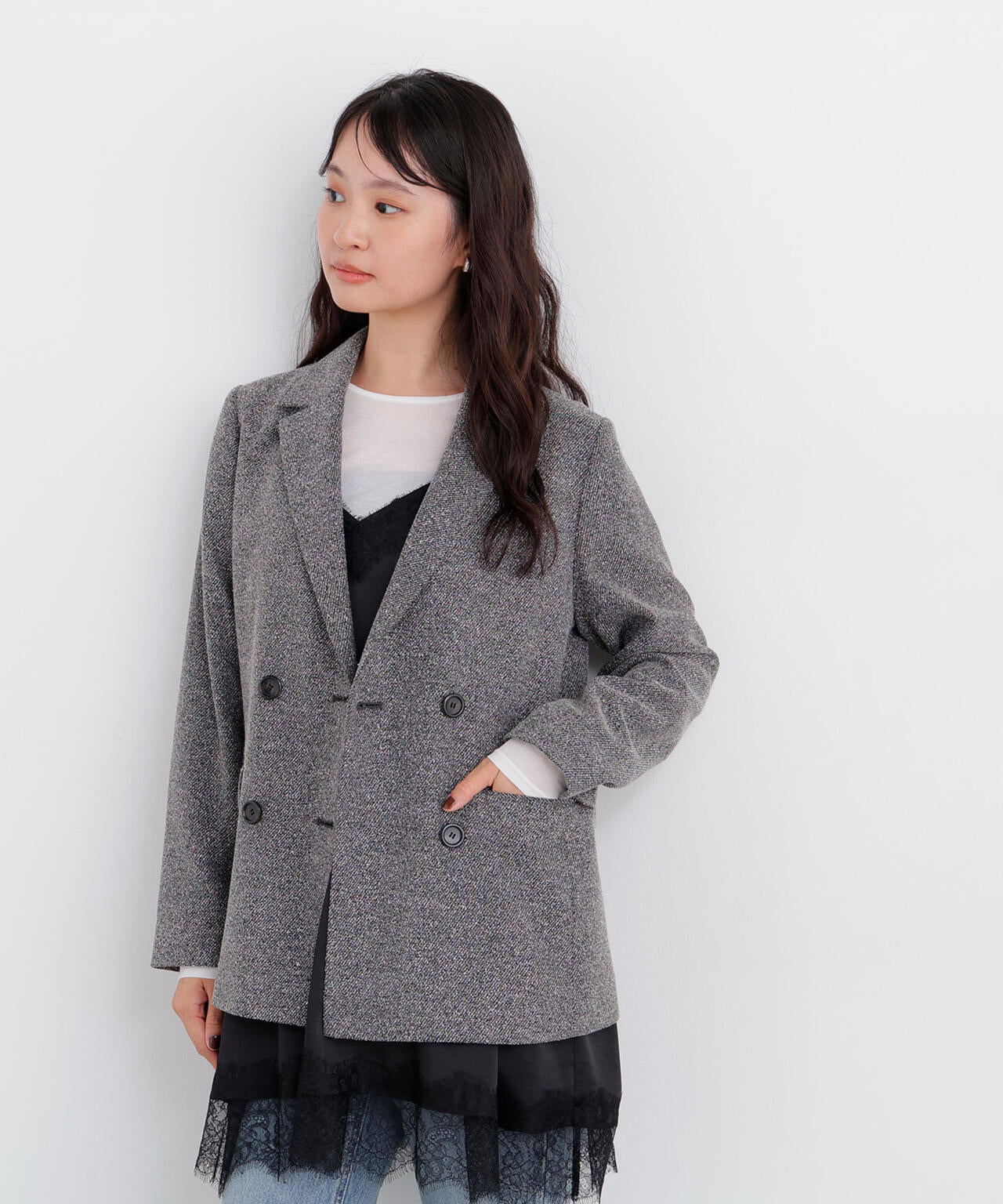 165cm 着用サイズ:FR