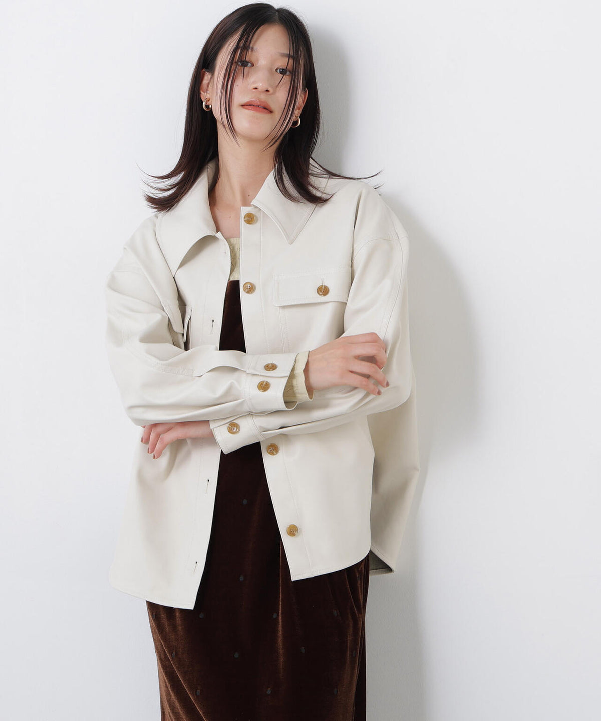 身長168cm B82 W59 H88 着用サイズ:M
