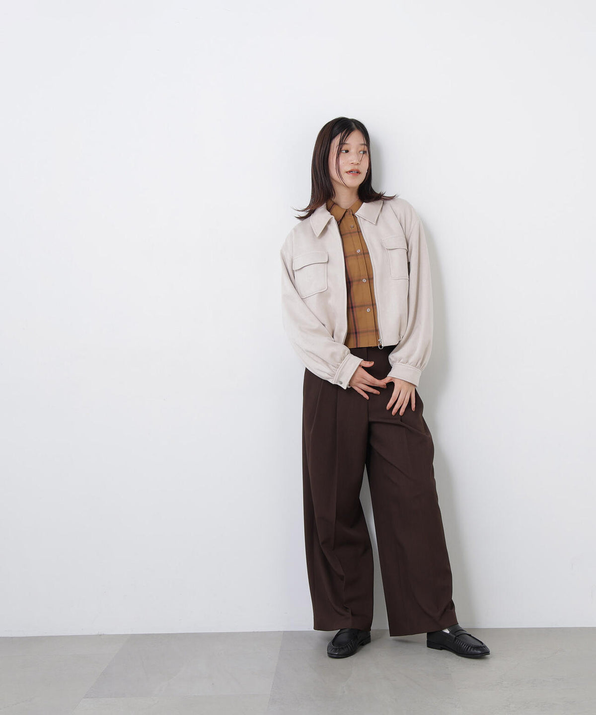 身長168cm B82 W59 H88 着用サイズ:FR