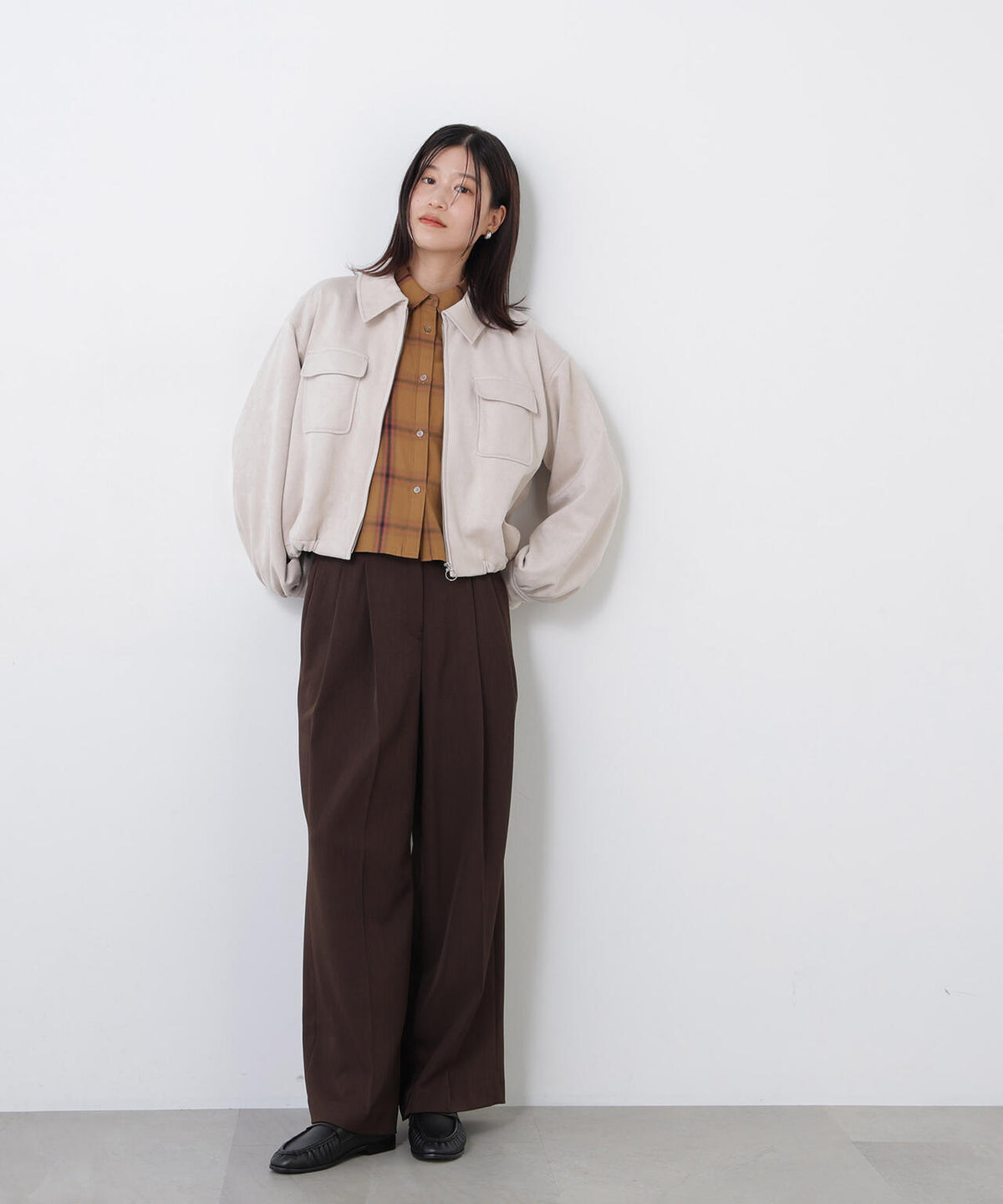 身長168cm B82 W59 H88 着用サイズ:FR
