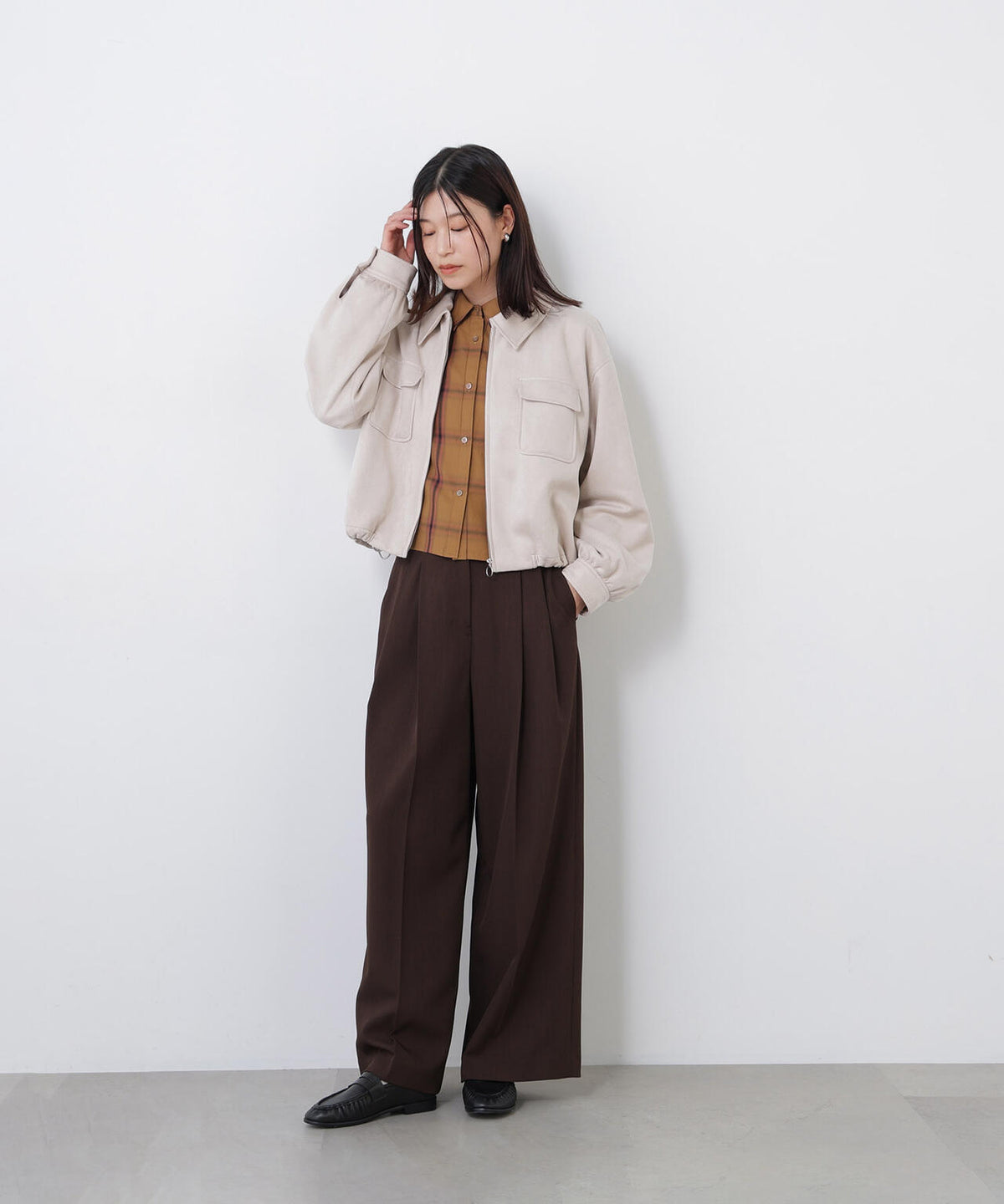 身長168cm B82 W59 H88 着用サイズ:FR