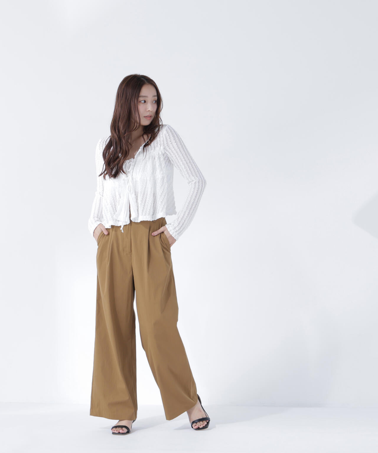 165.5cm 着用サイズ:FR