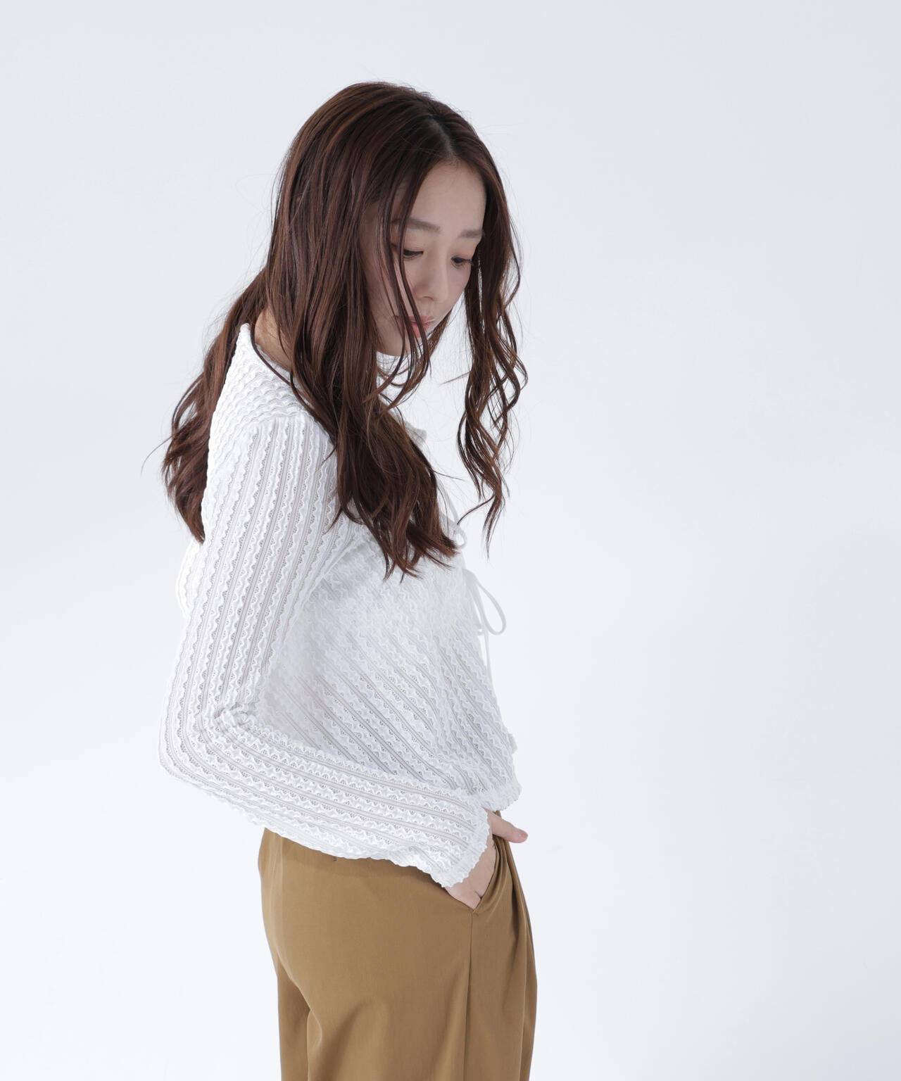 165.5cm 着用サイズ:FR