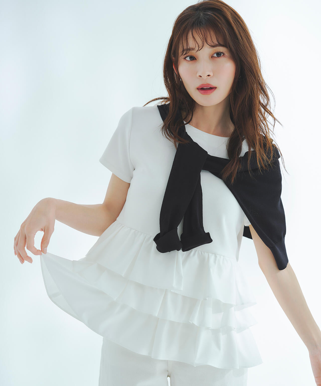 156cm 着用サイズ:FR
