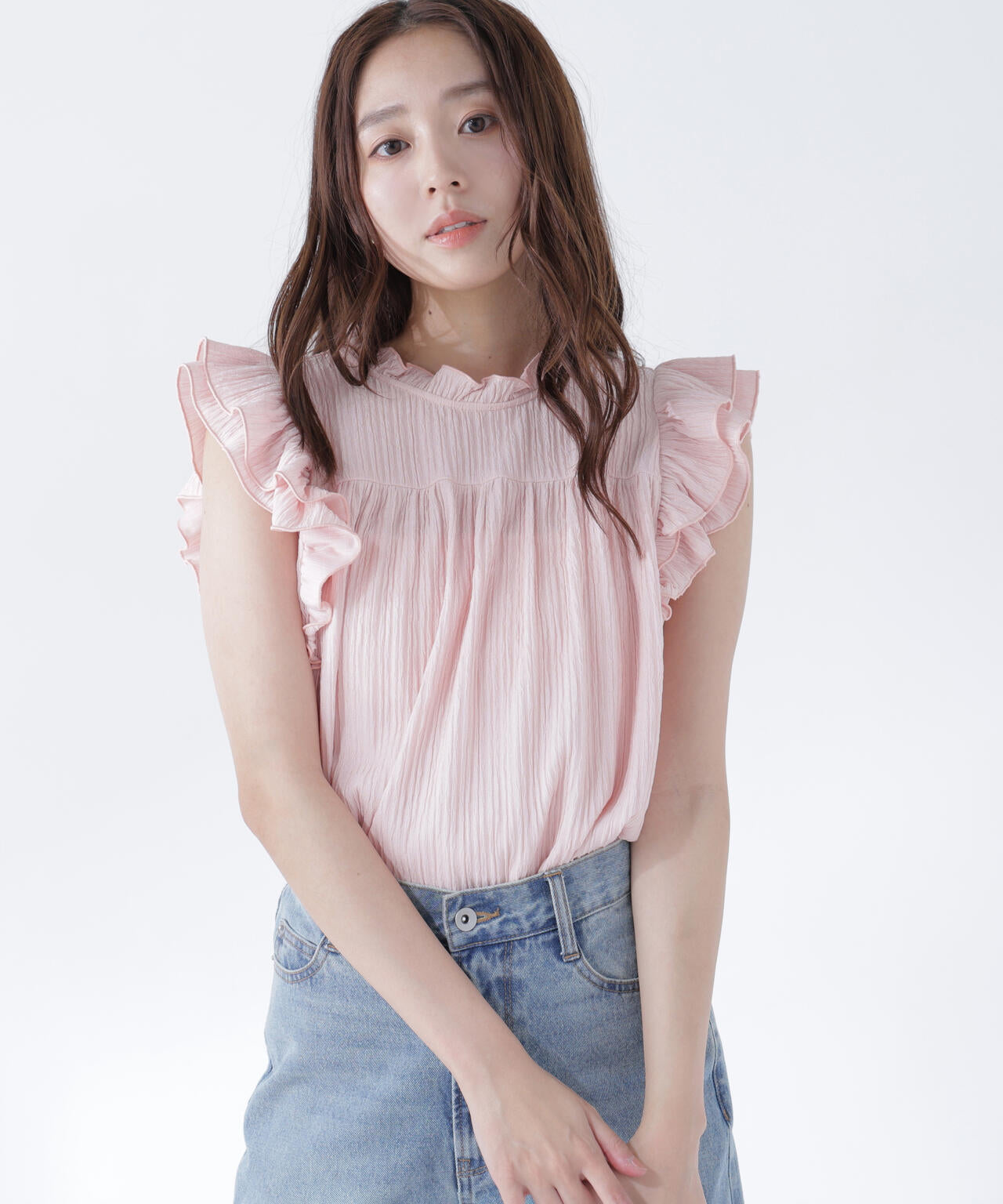165.5cm 着用サイズ:FR