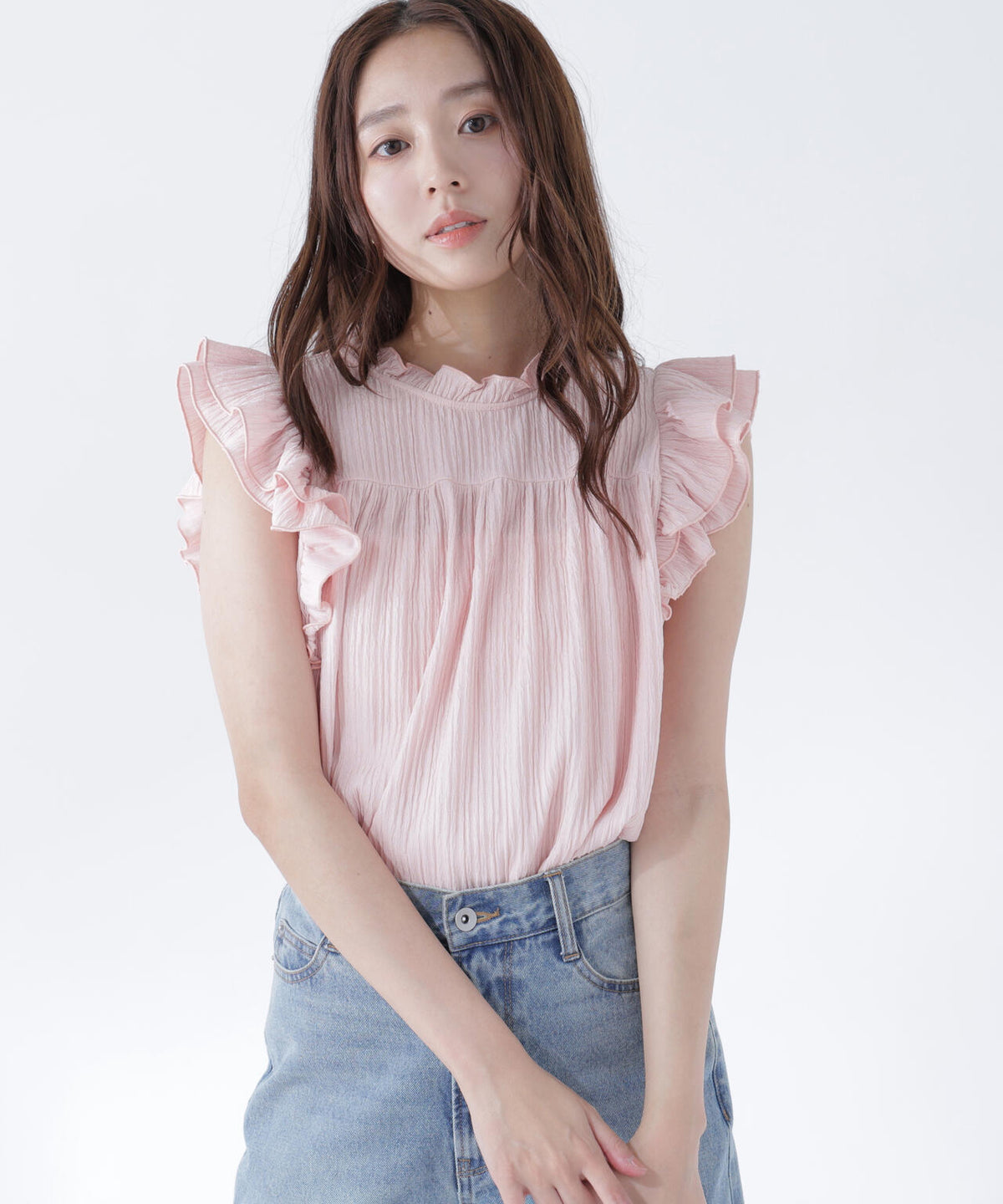 165.5cm 着用サイズ:FR