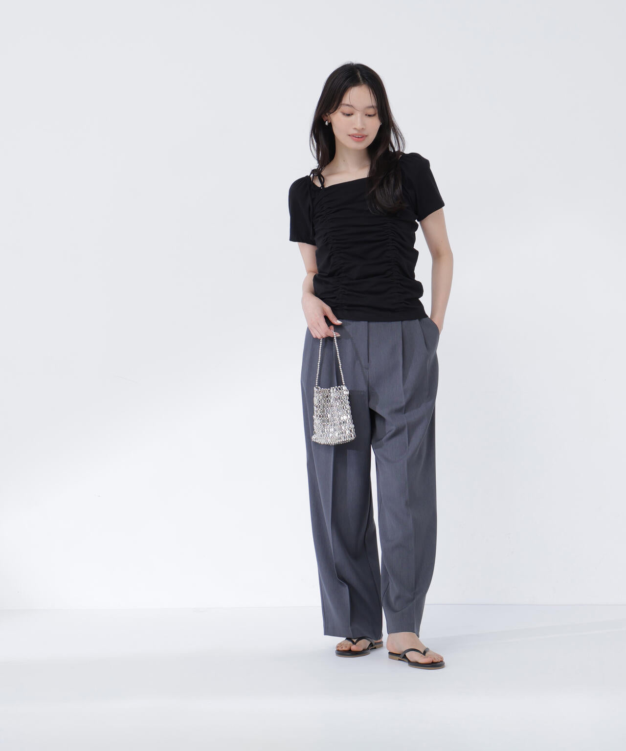 165cm 着用サイズ:FR