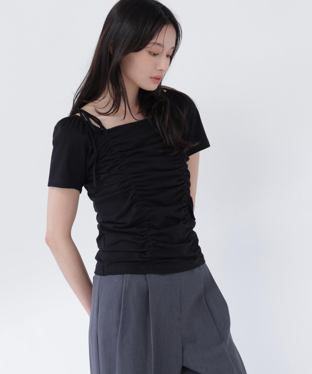 165cm 着用サイズ:FR