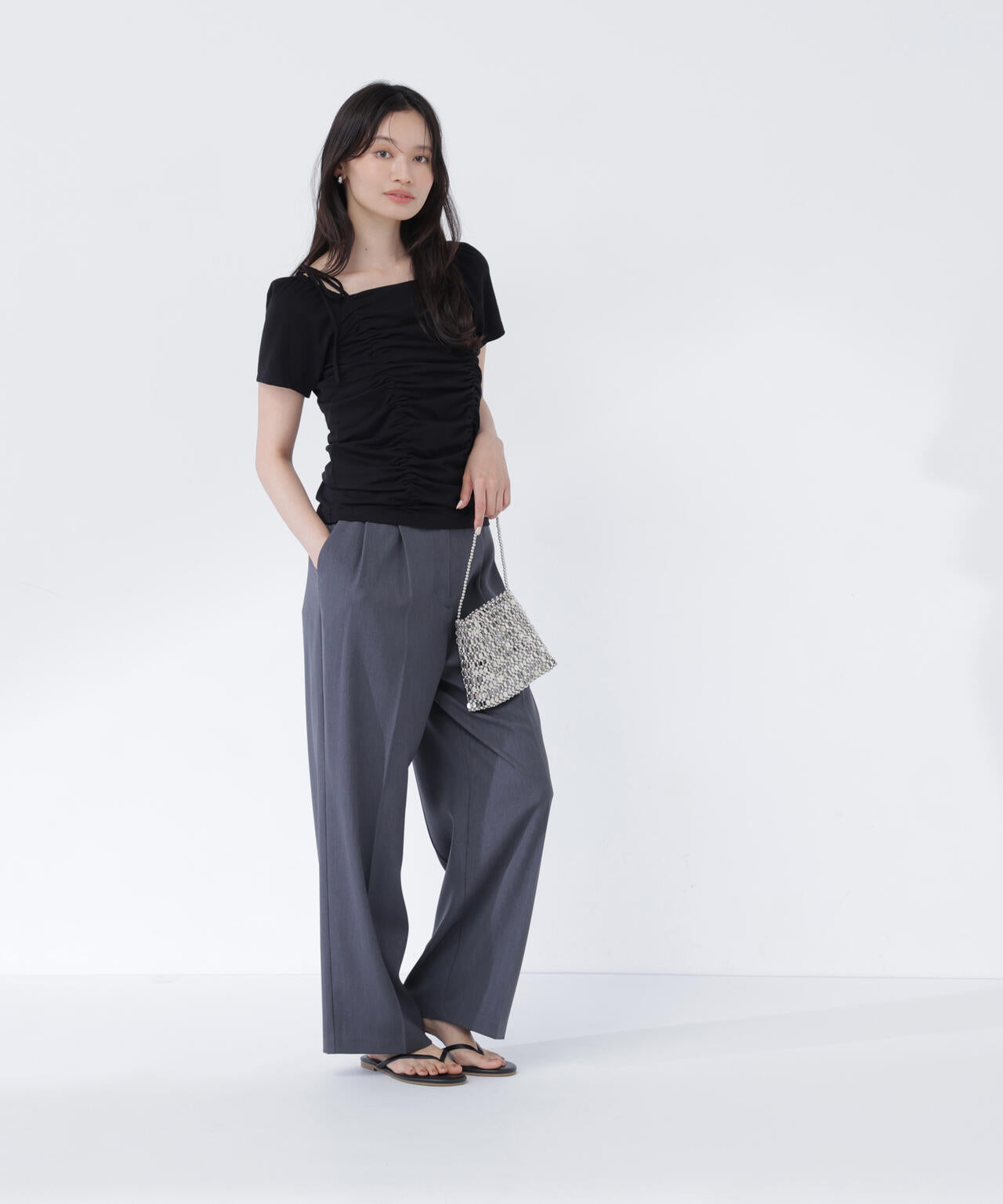 165cm 着用サイズ:FR