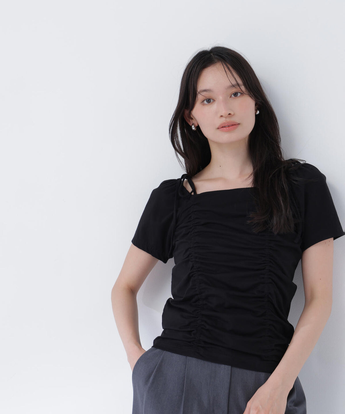 165cm 着用サイズ:FR