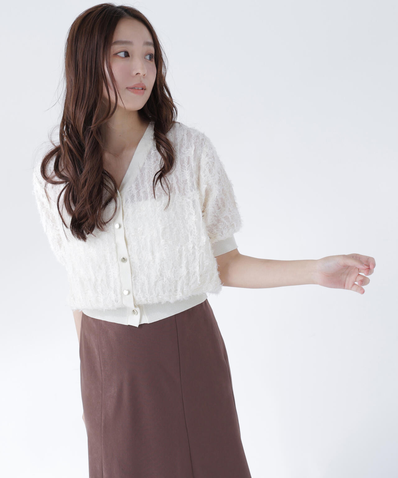 165.5cm 着用サイズ:FR