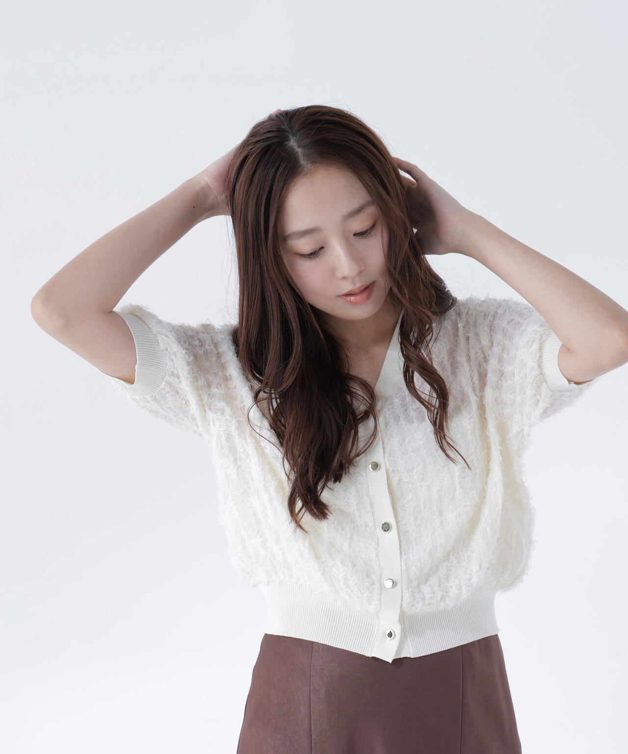 165.5cm 着用サイズ:FR