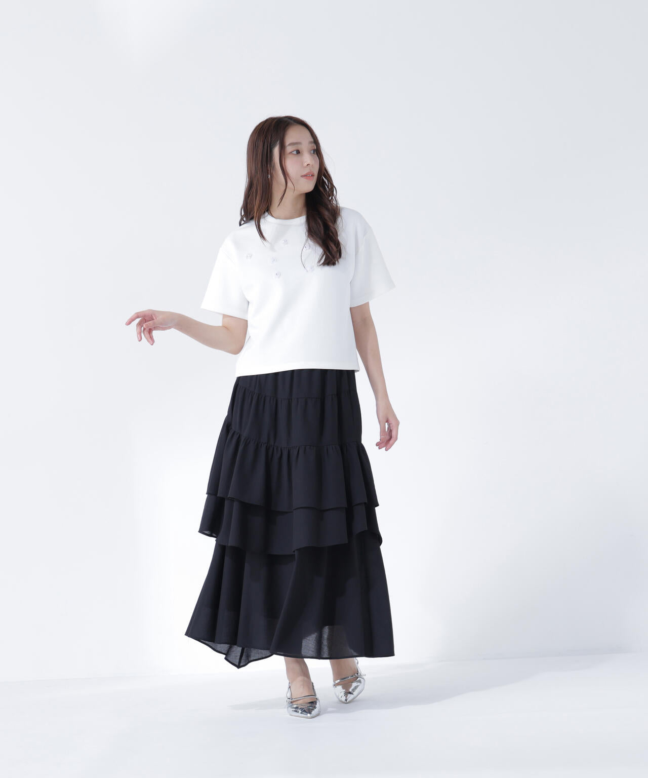 165.5cm 着用サイズ:FR
