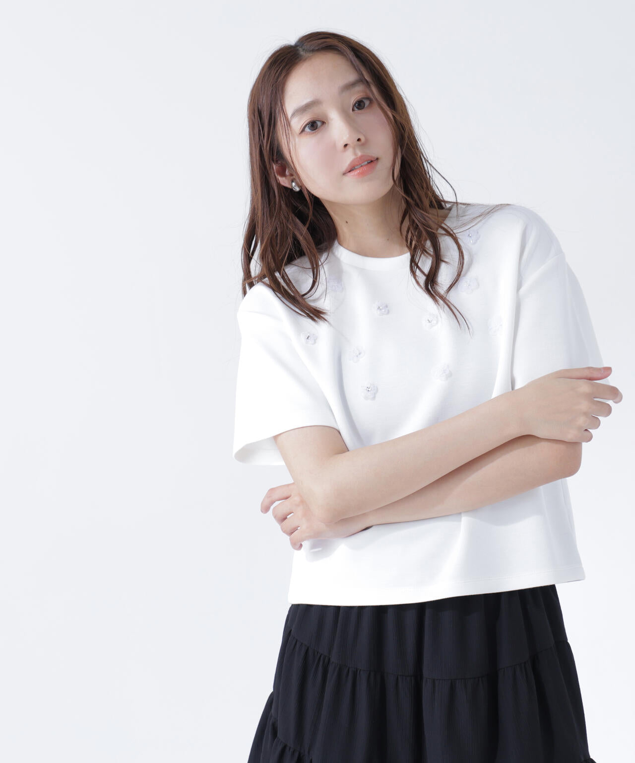 165.5cm 着用サイズ:FR