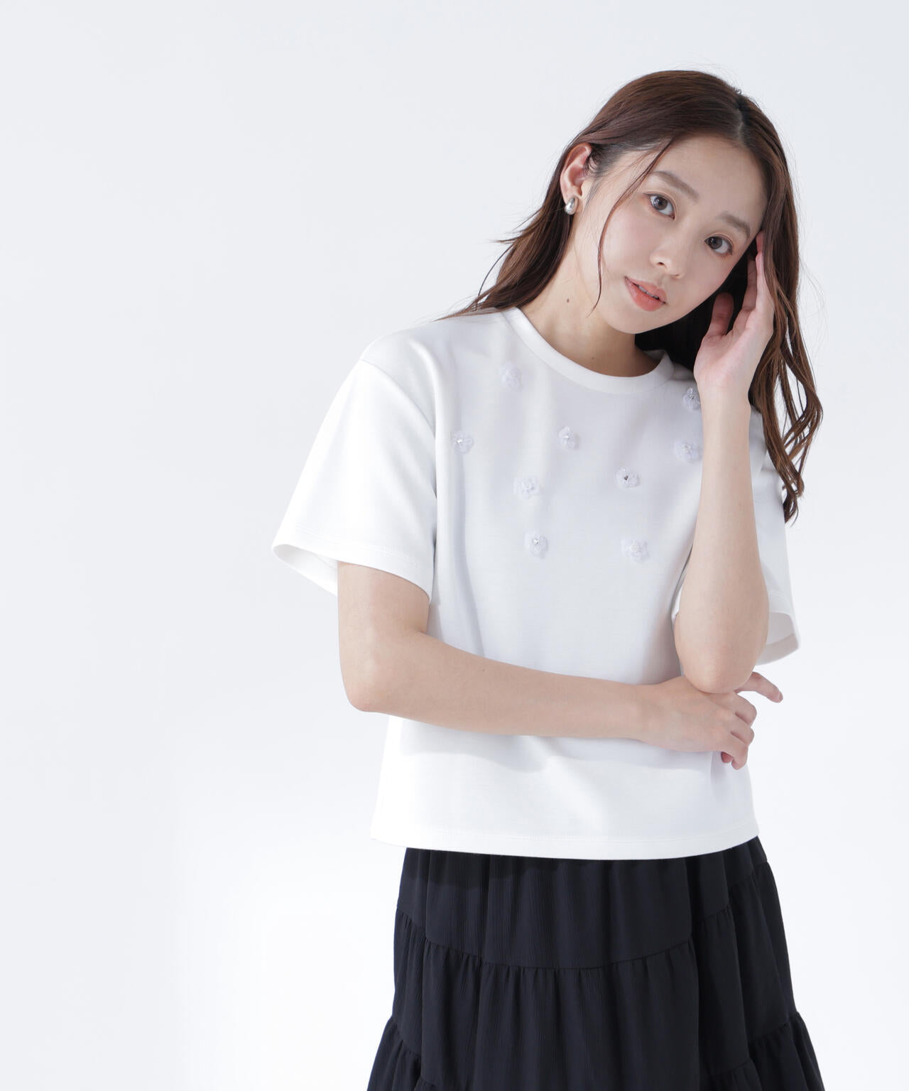 165.5cm 着用サイズ:FR