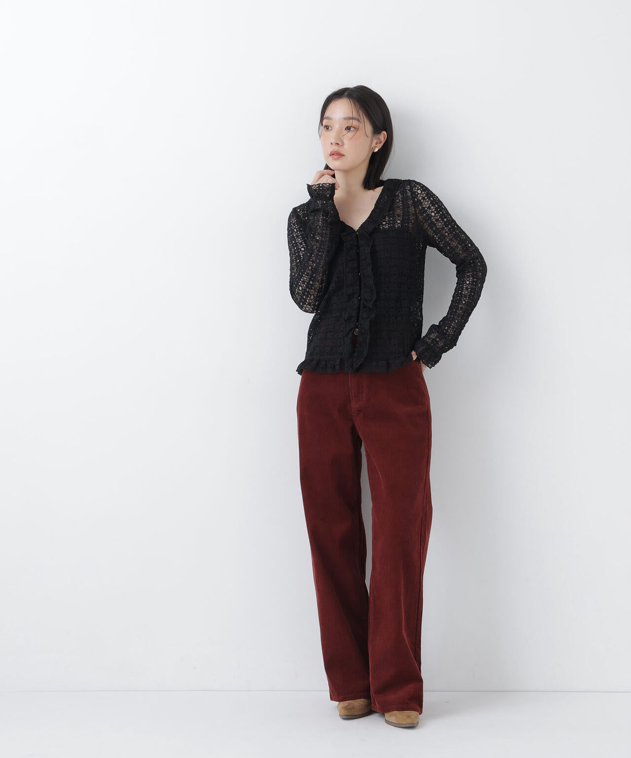 163cm 着用サイズ:FR