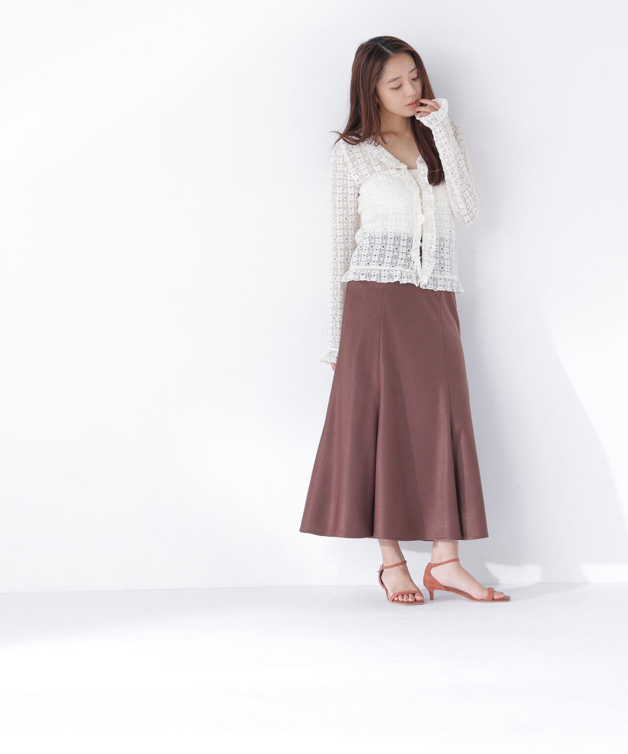 165.5cm 着用サイズ:FR