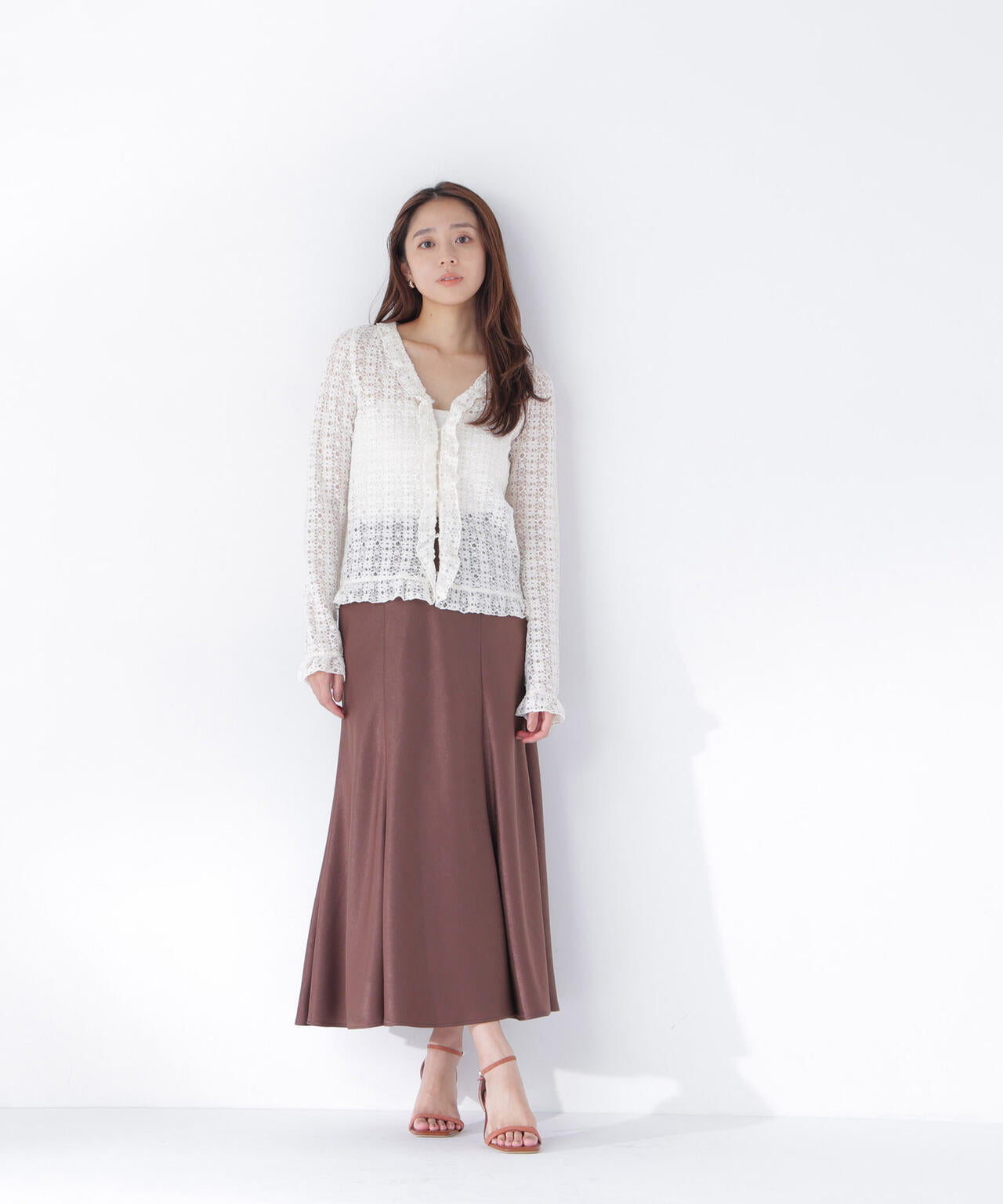 165.5cm 着用サイズ:FR