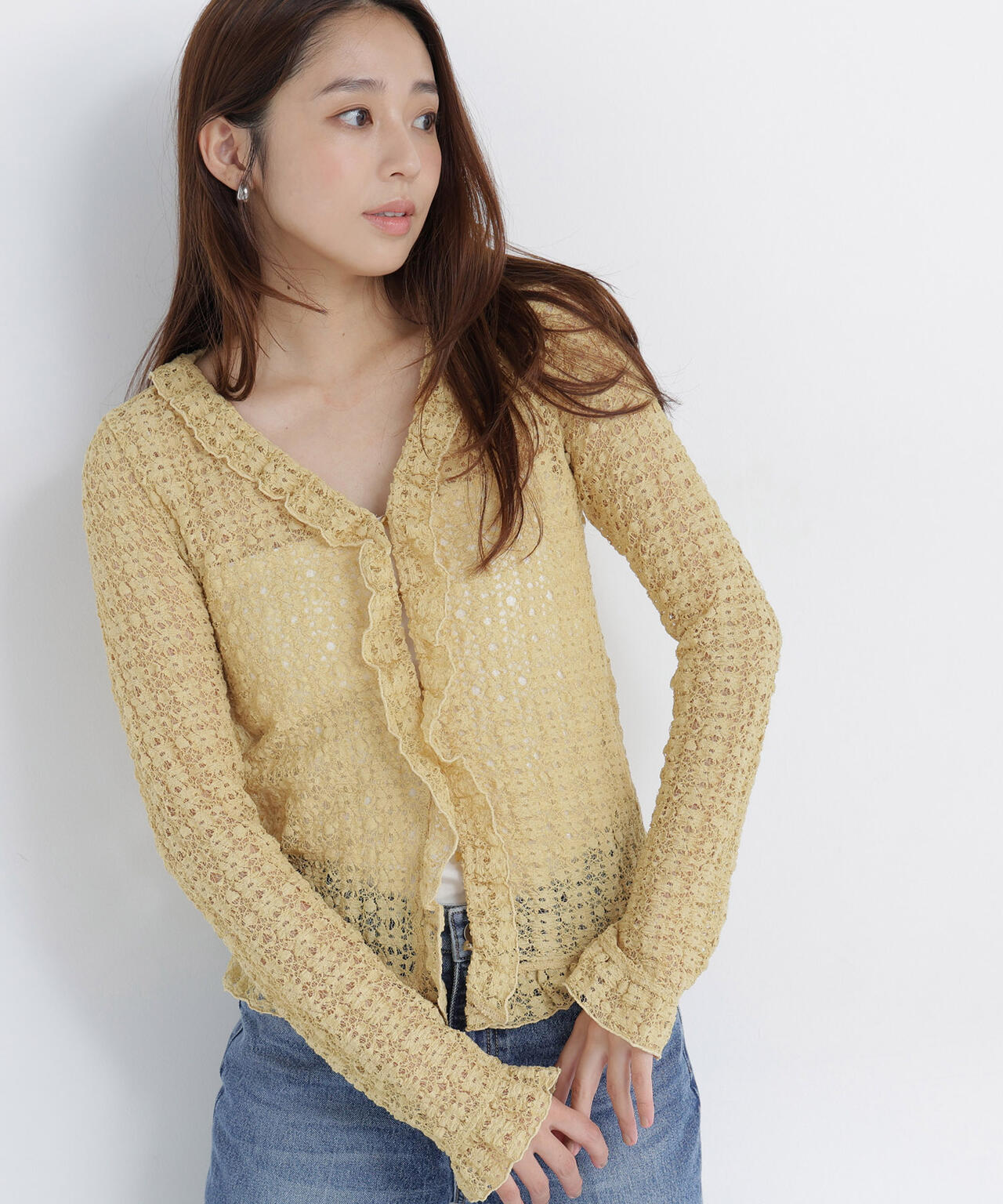 165.5cm 着用サイズ:FR