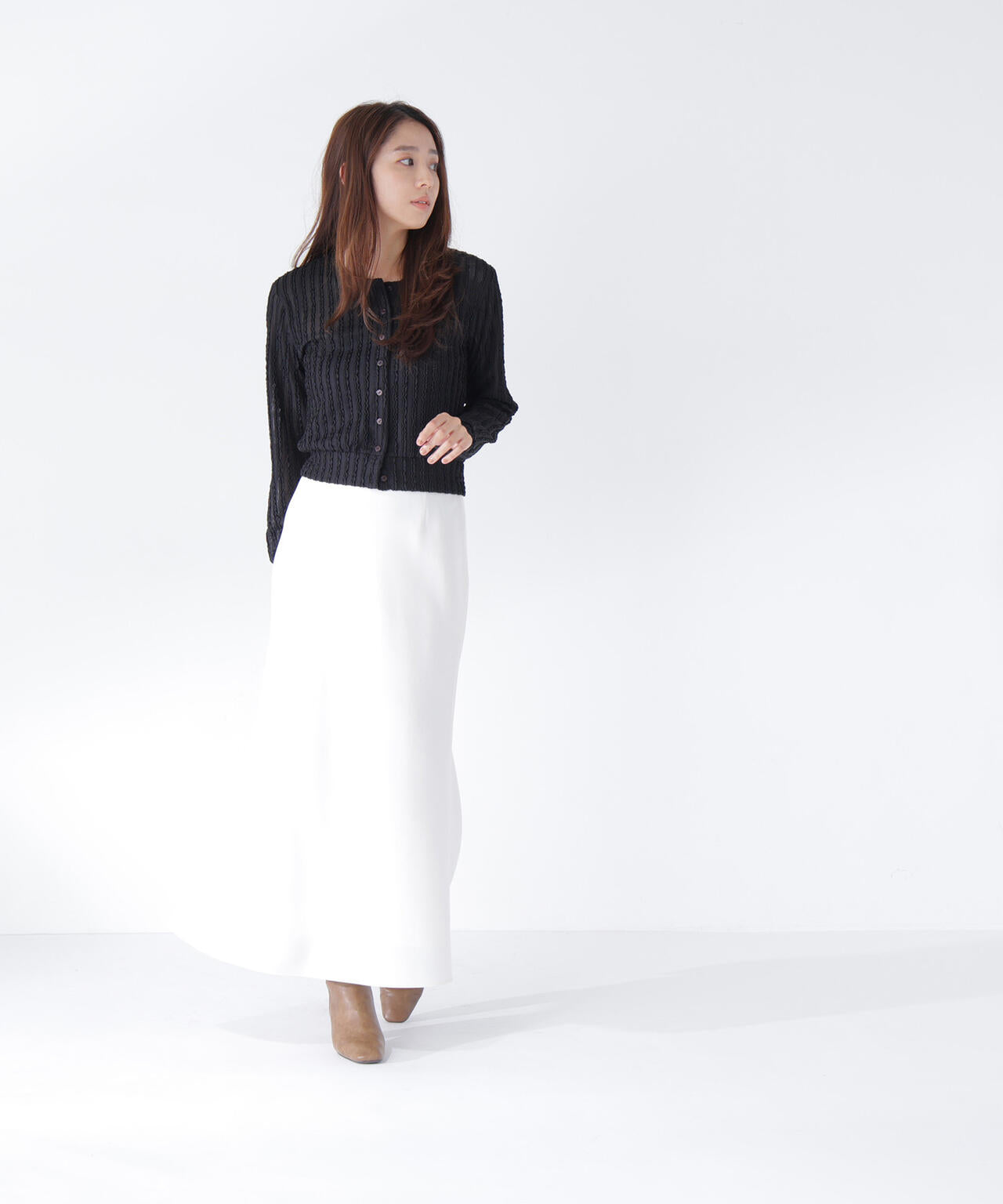 165.5cm 着用サイズ:FR