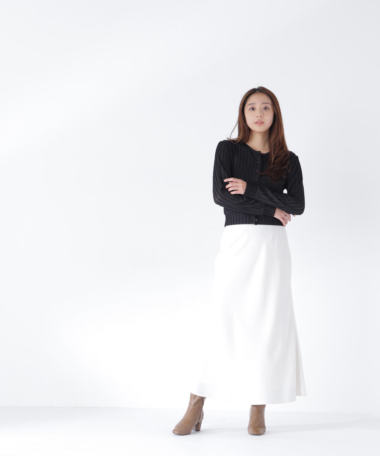 165.5cm 着用サイズ:FR