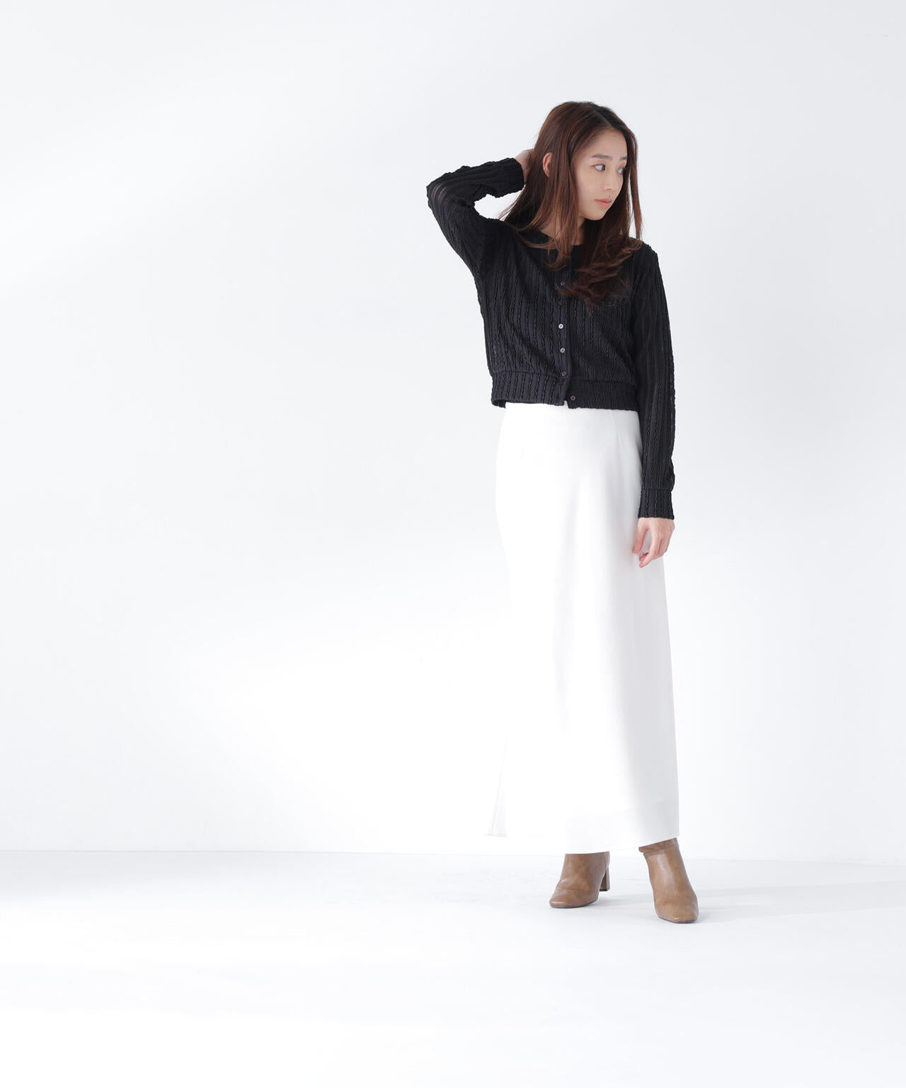 165.5cm 着用サイズ:FR