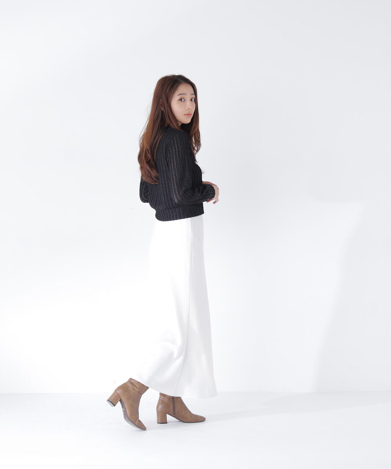 165.5cm 着用サイズ:FR