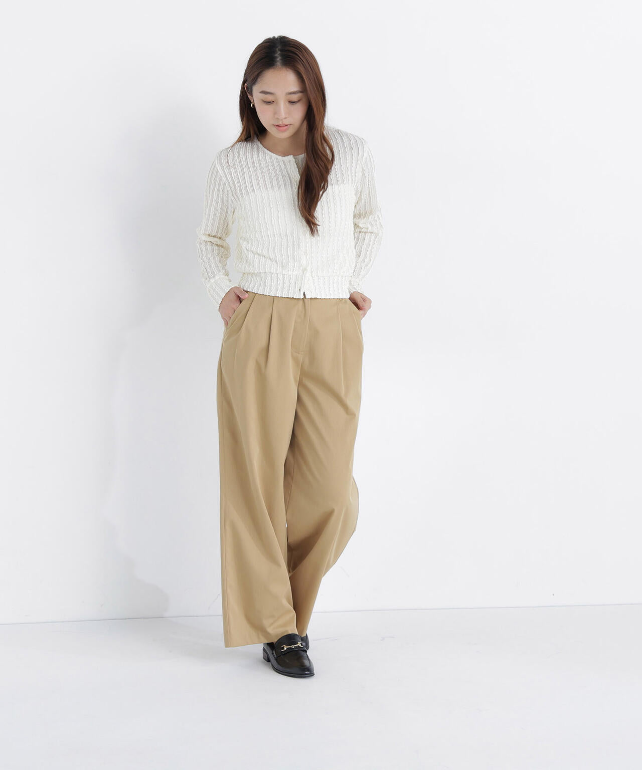 165.5cm 着用サイズ:FR
