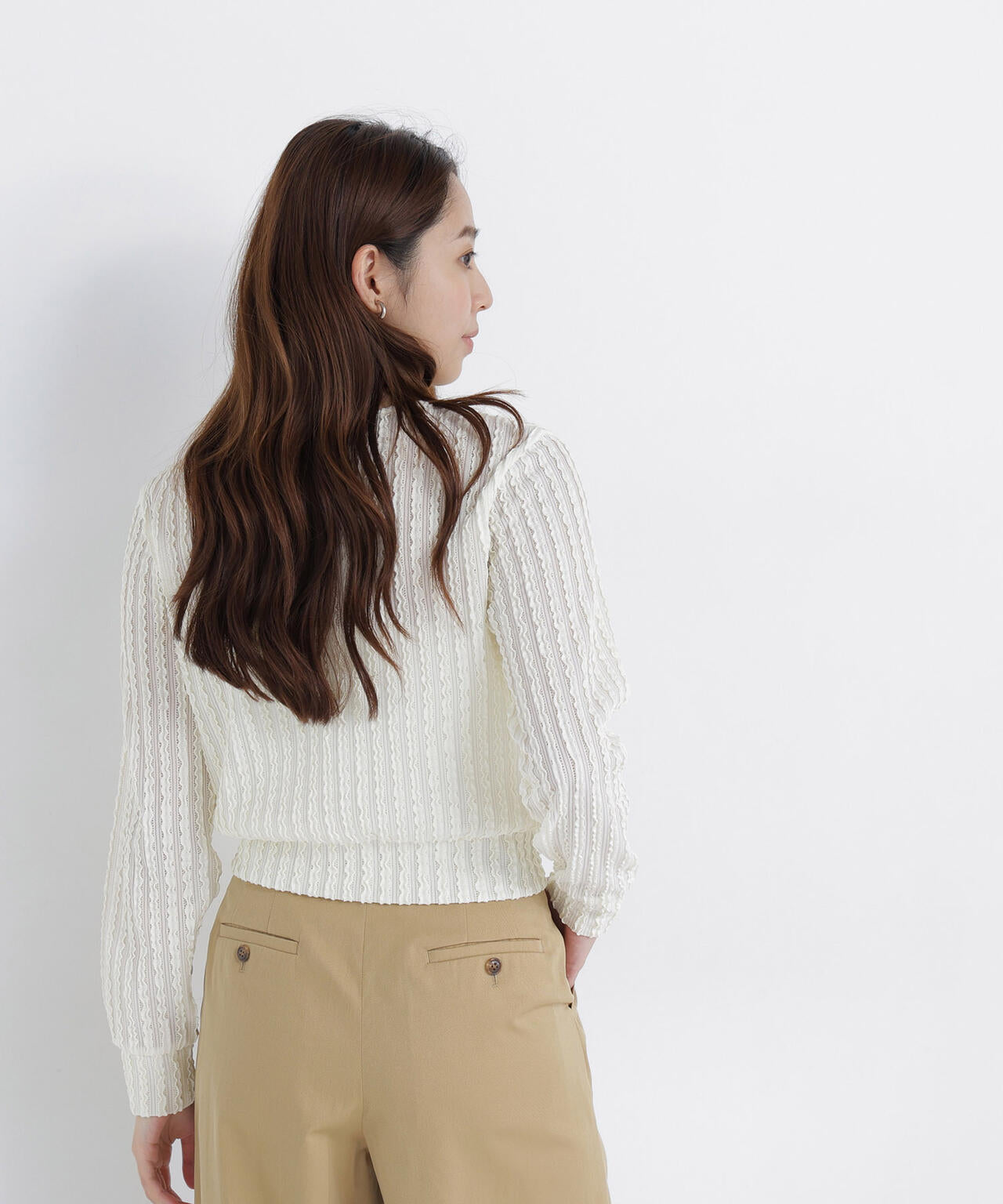 165.5cm 着用サイズ:FR