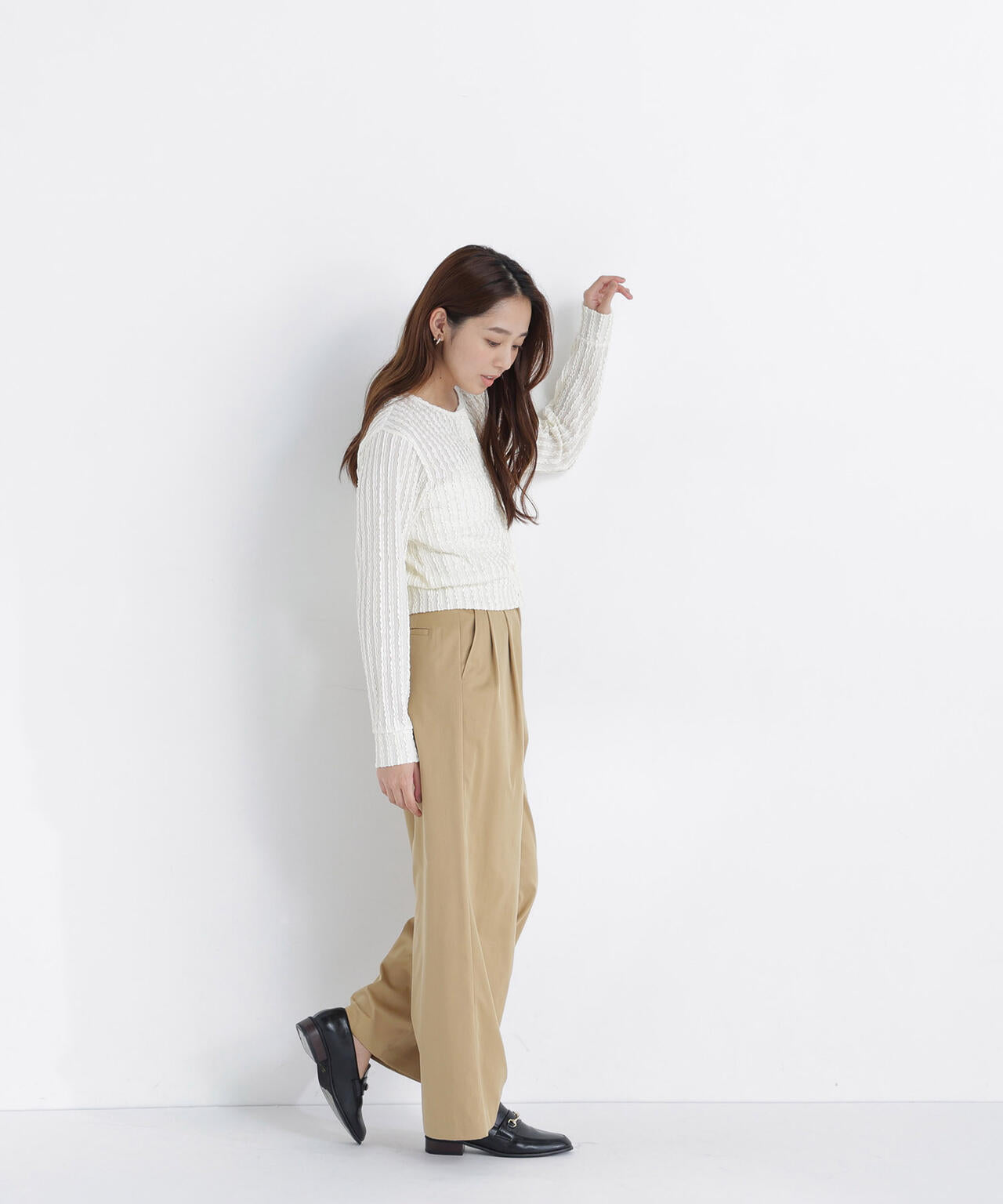 165.5cm 着用サイズ:FR