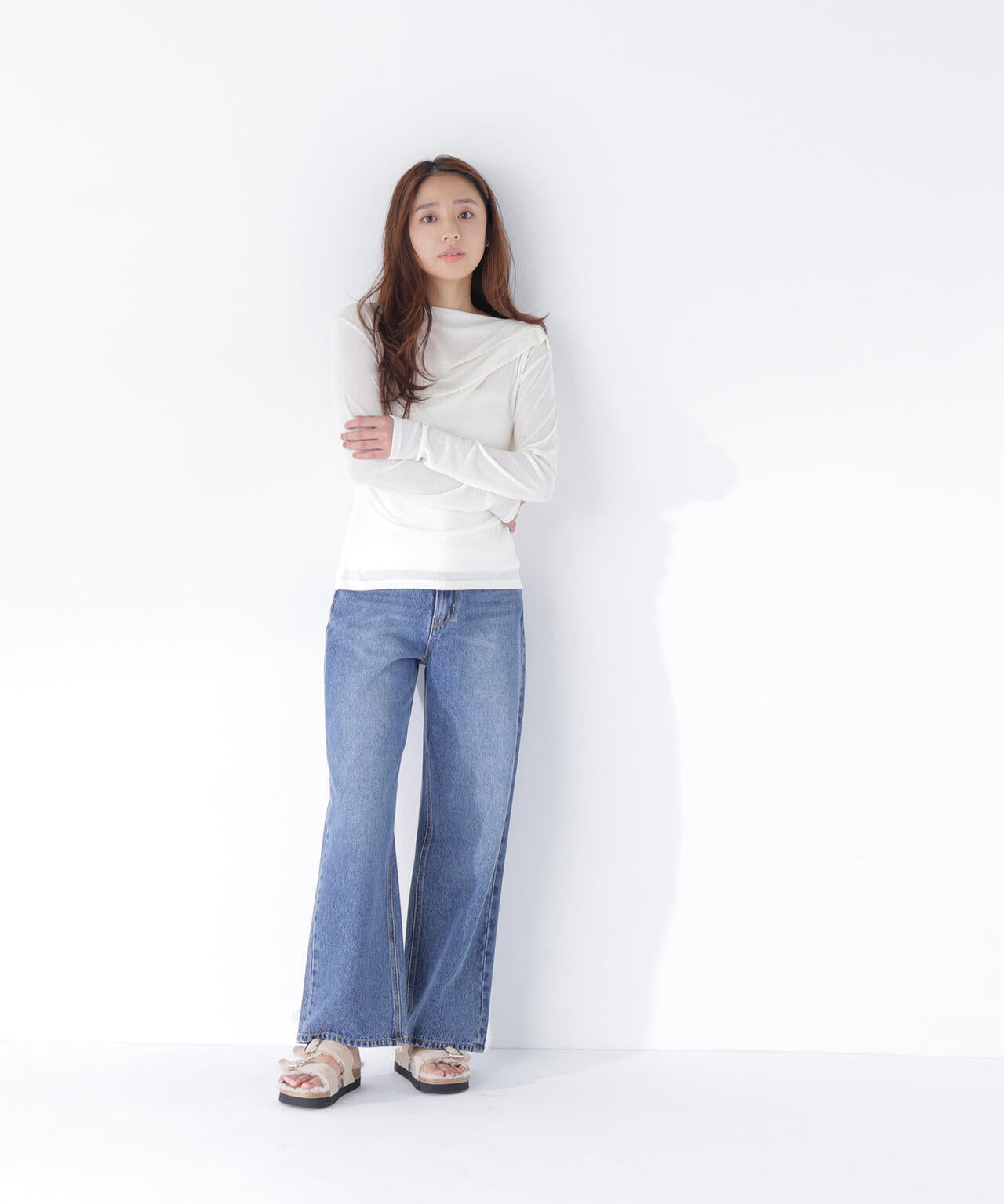 165.5cm 着用サイズ:FR